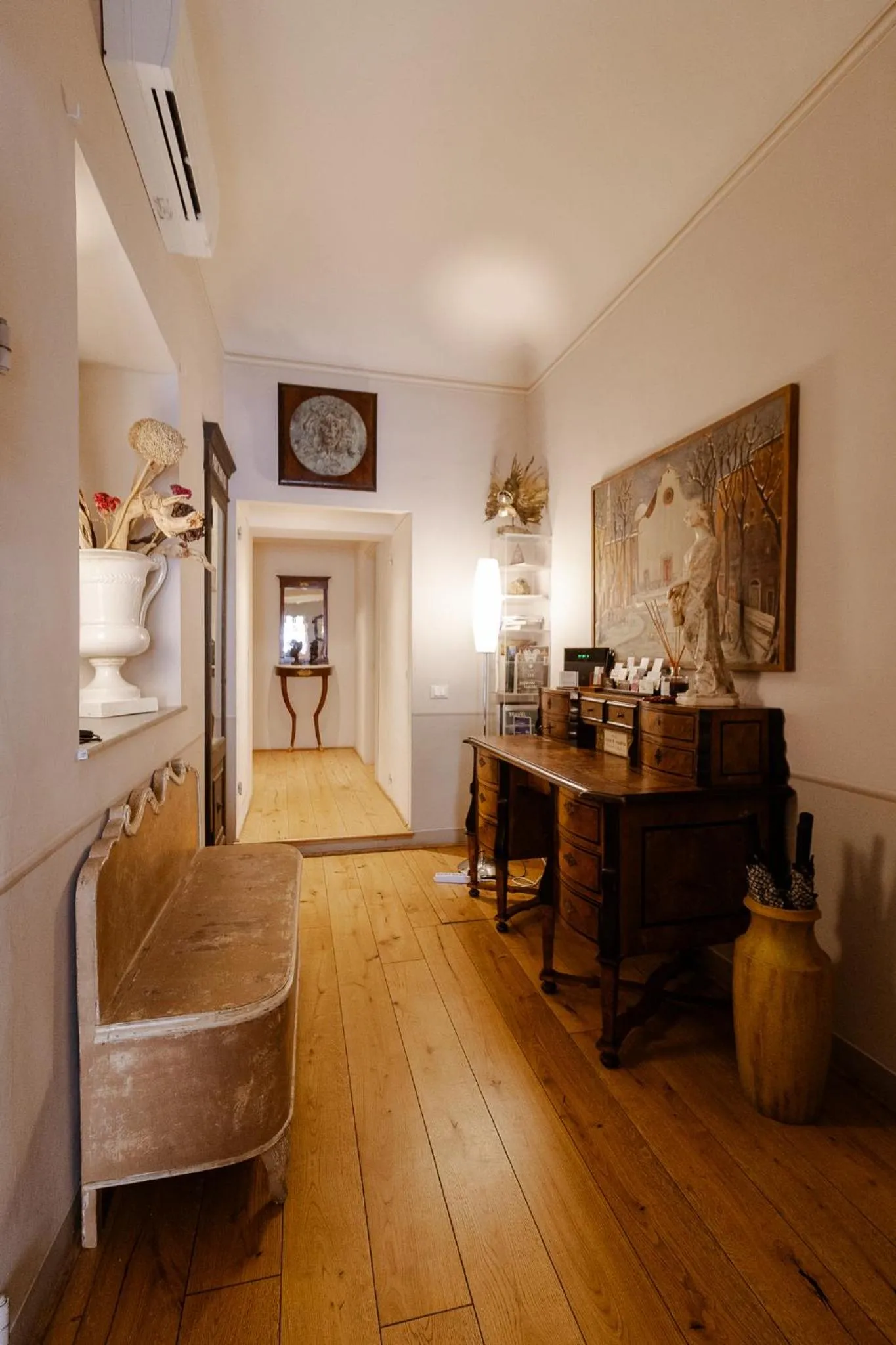 Lobby or reception in San Pier Novello in Oltrarno