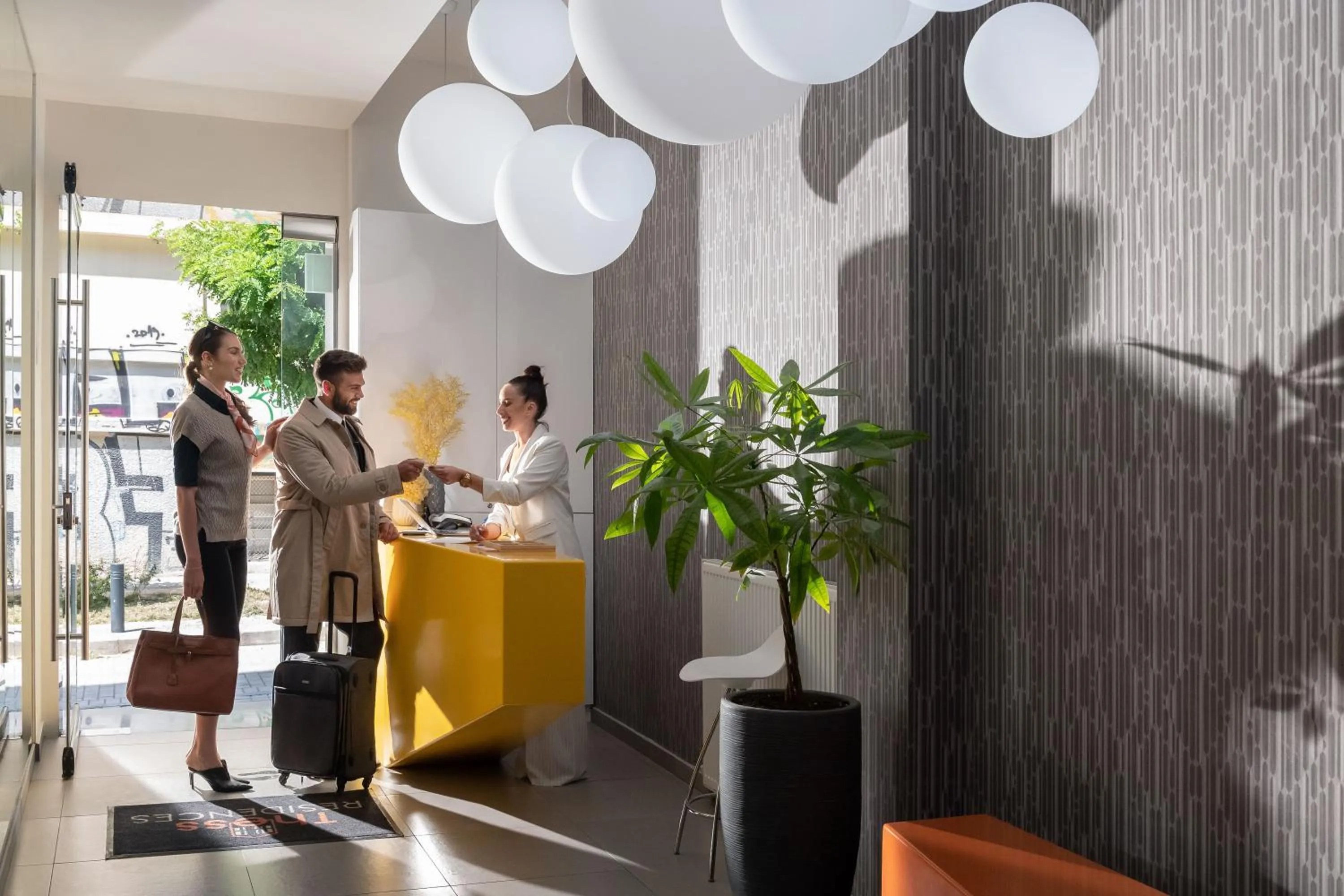 Lobby or reception in Thess Residences