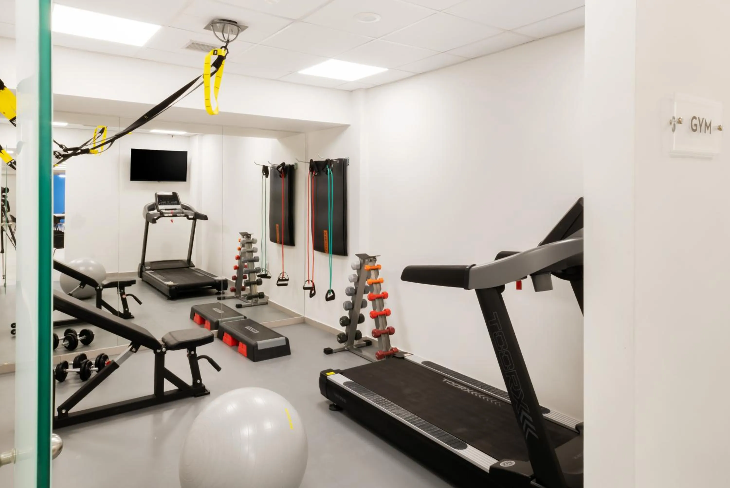 Fitness centre/facilities in Thess Residences