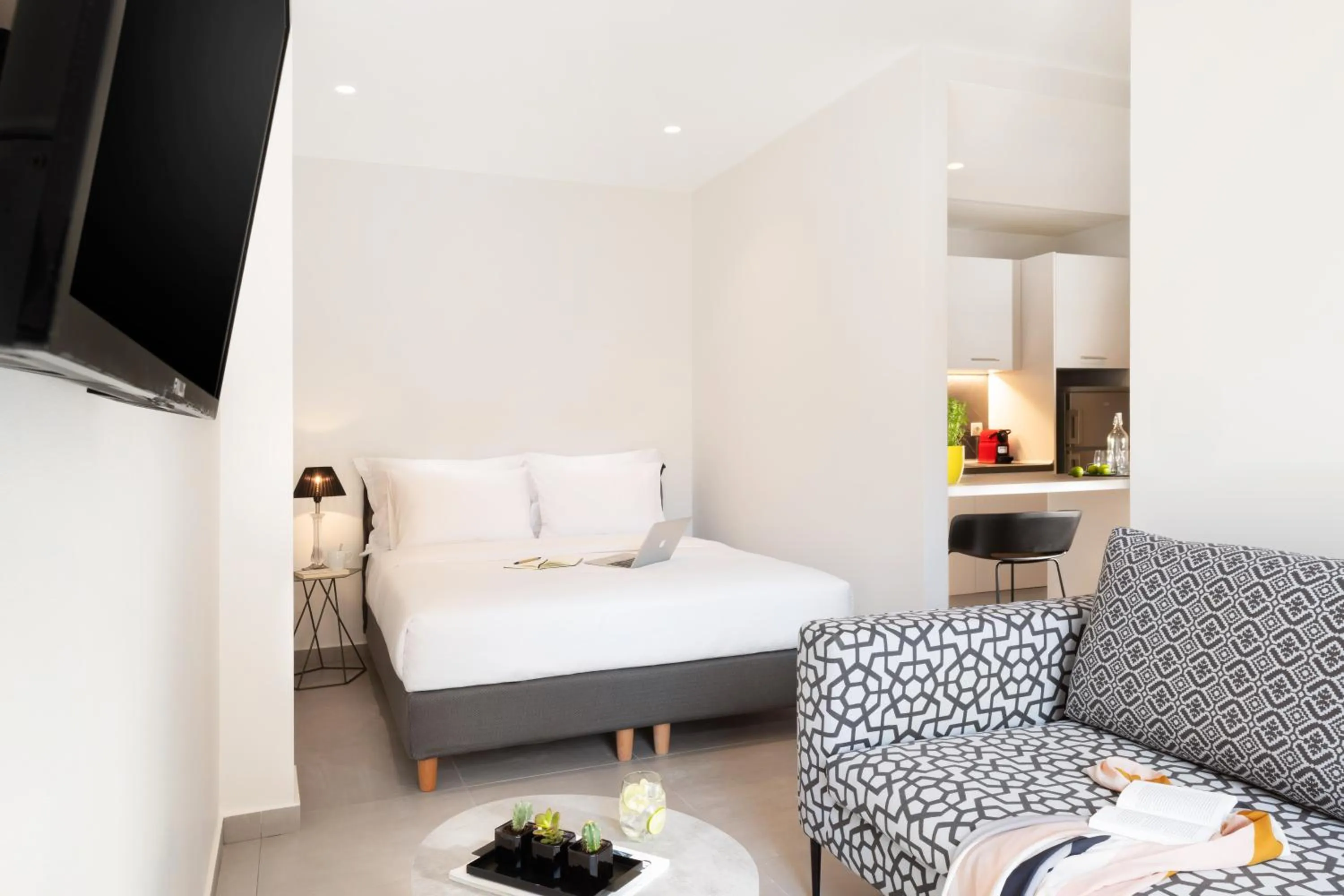 Bed in Thess Residences