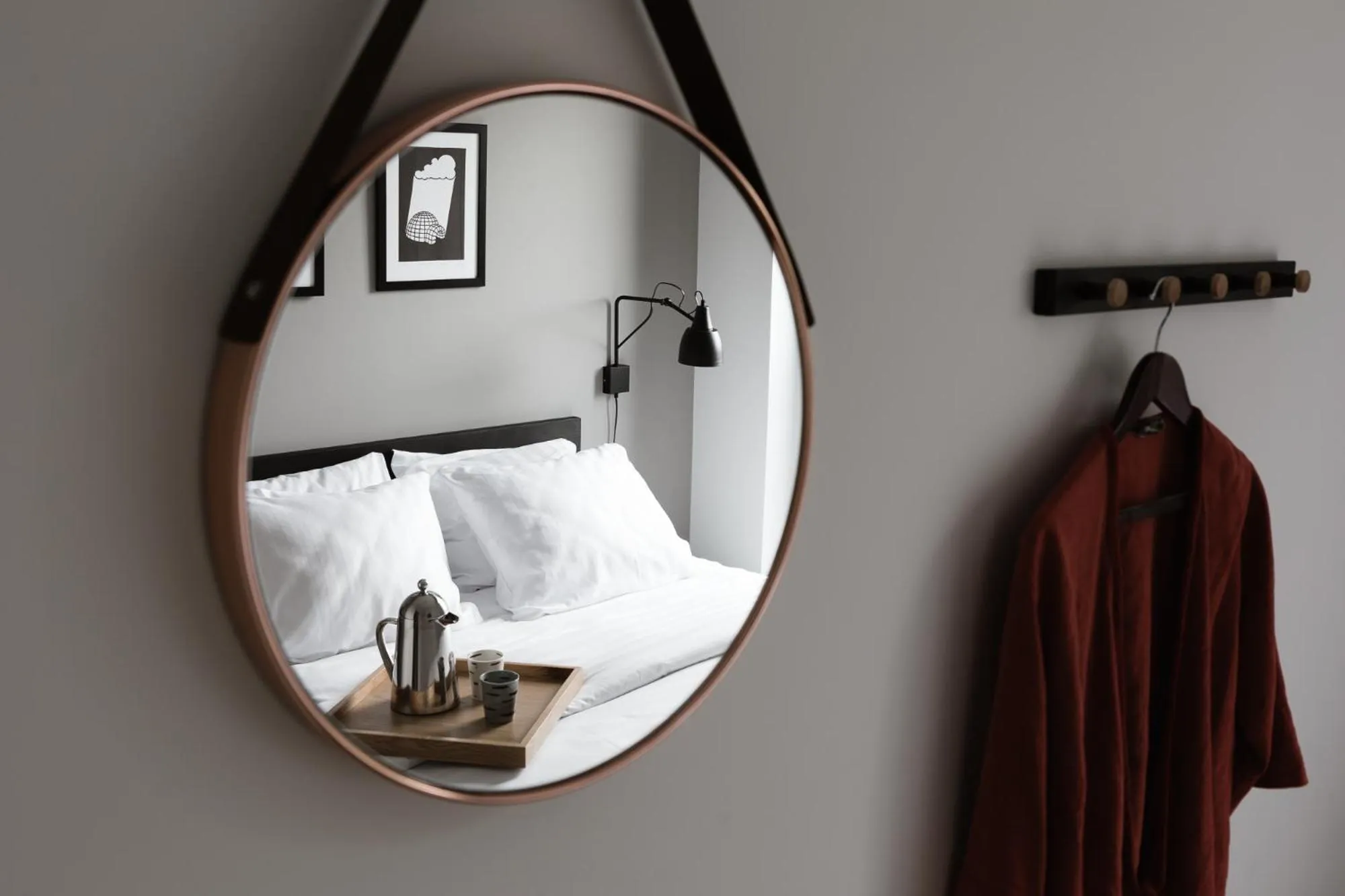 Bedroom, Bed in Bob W Tallinn Telliskivi