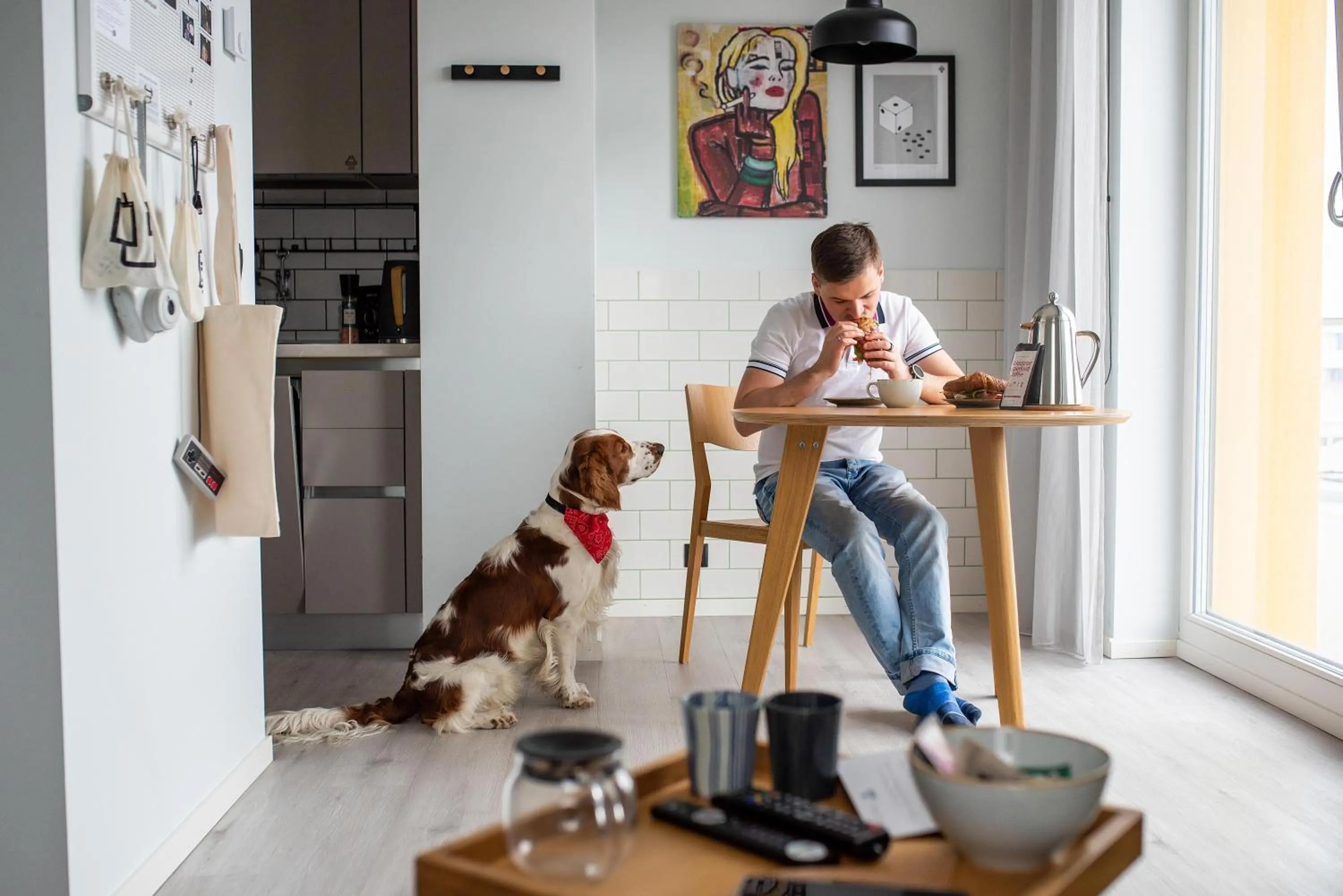Bedroom in Bob W Tallinn Telliskivi
