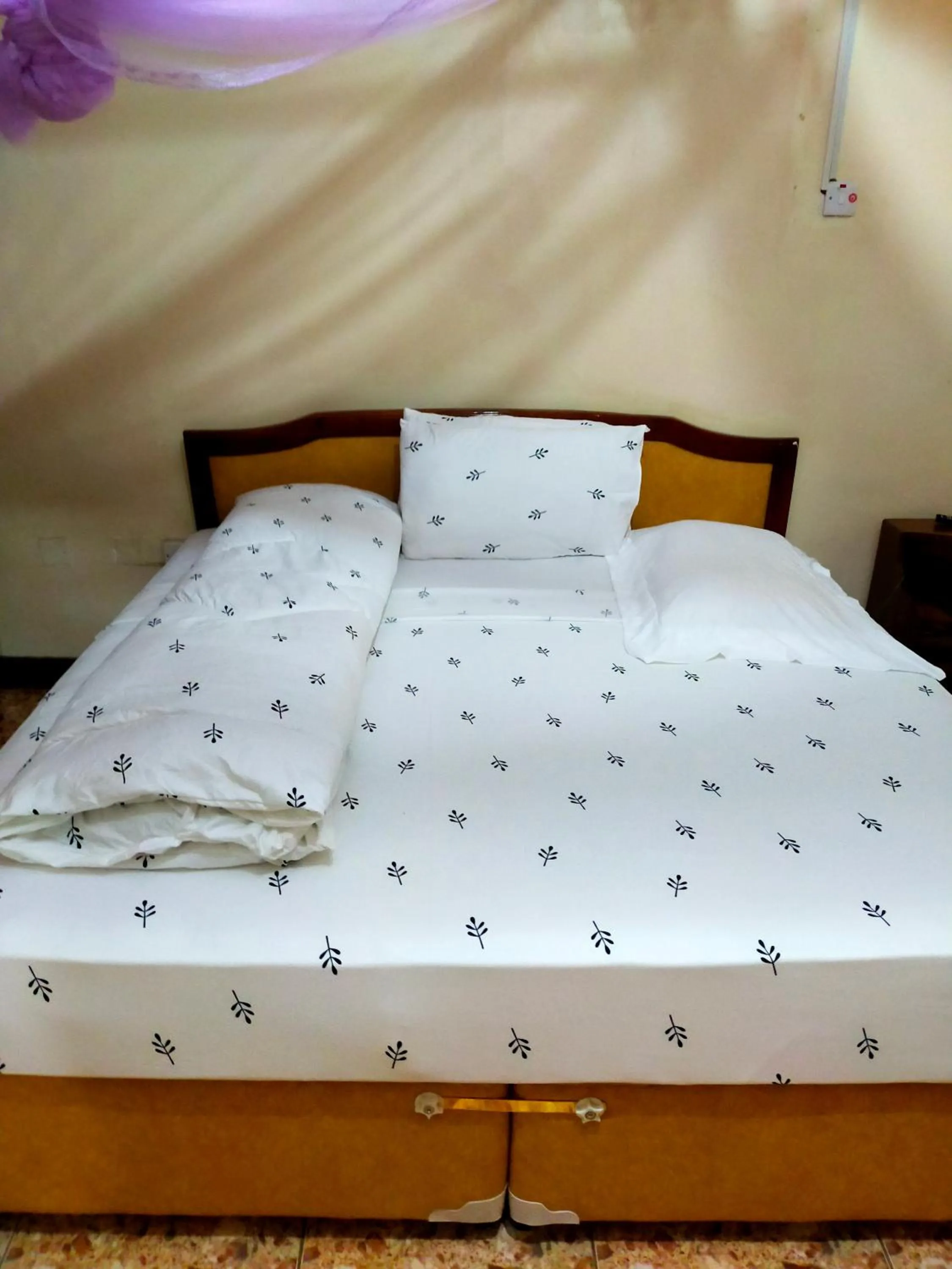 Bed in Kilimanjaro Star Hotel