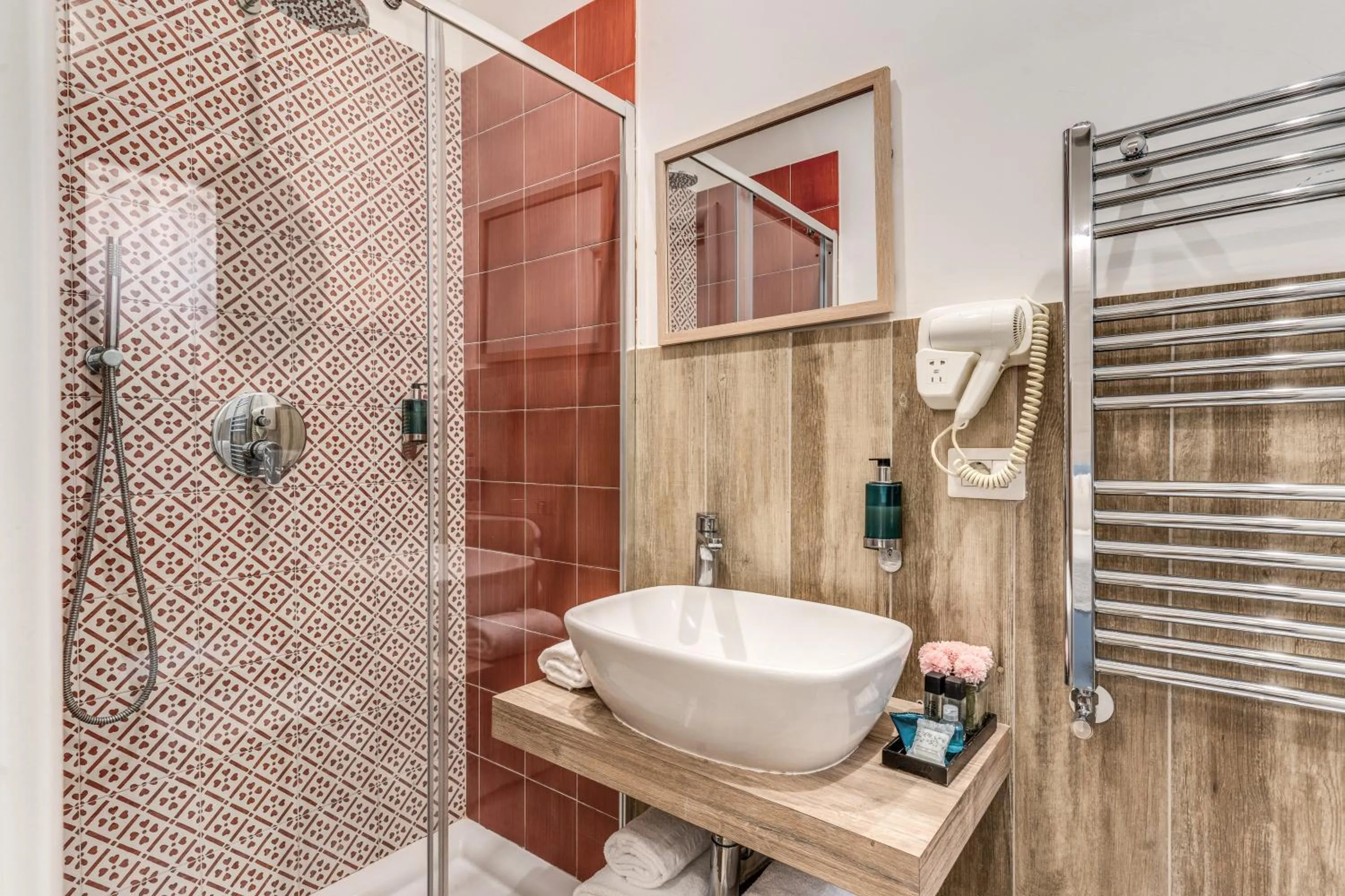 Bathroom in Camera e Caffé DeLuxe