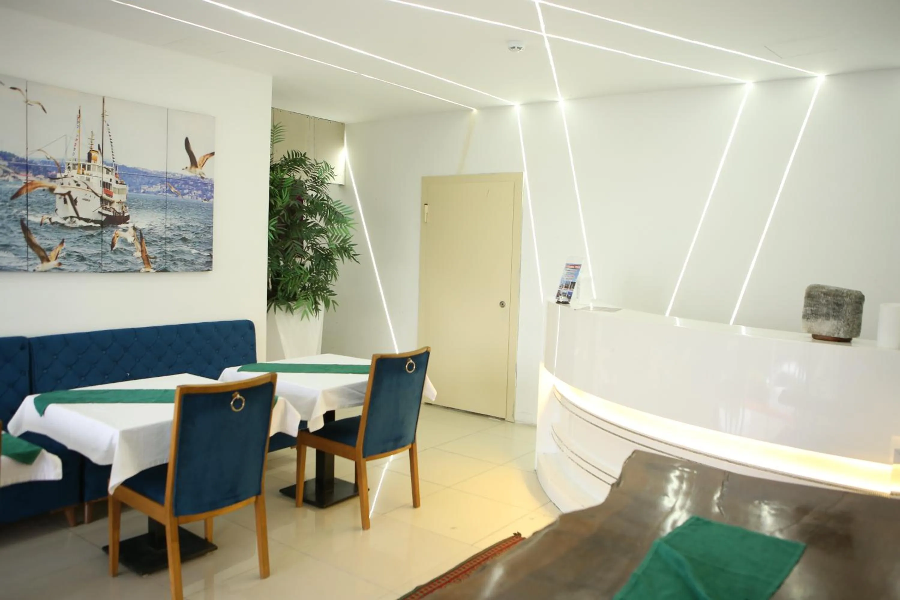 Seating area in lily airport otel