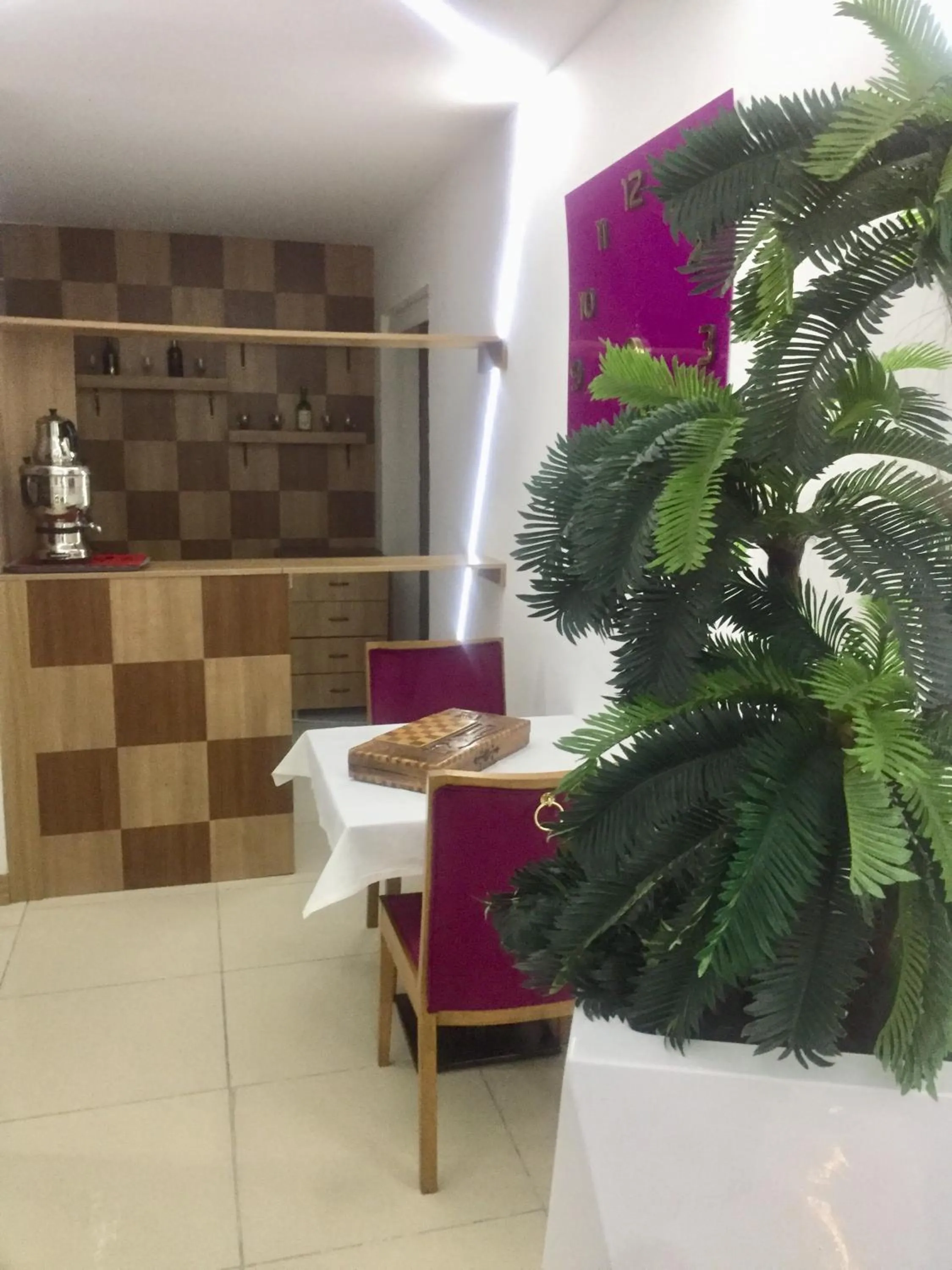 Kitchen or kitchenette in lily airport otel