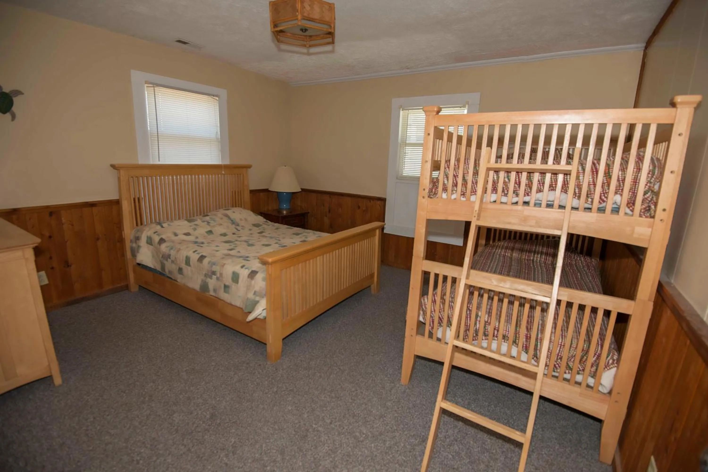 Bed in Avon Cottages