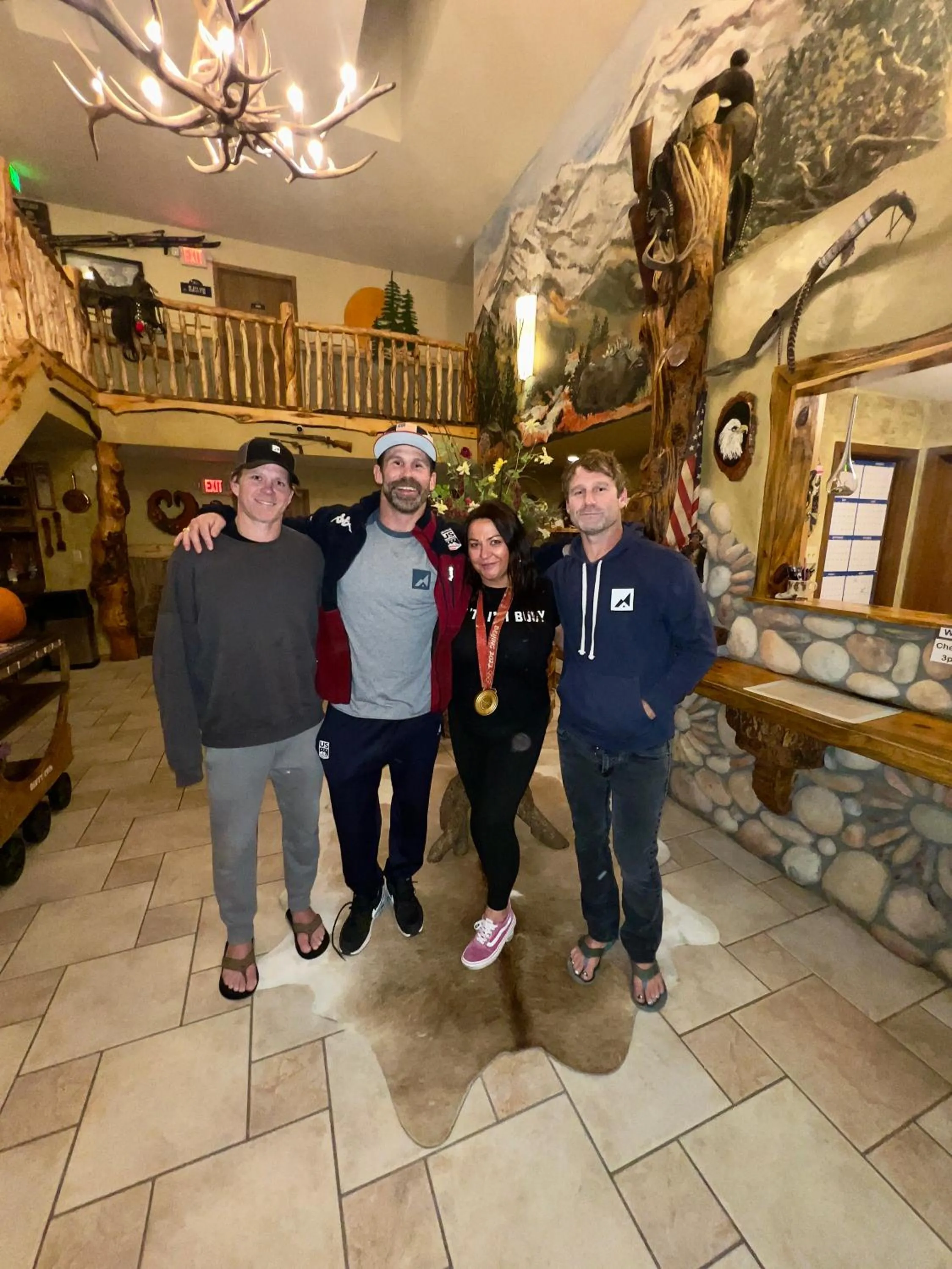 Lobby or reception in Browns Canyon Inn