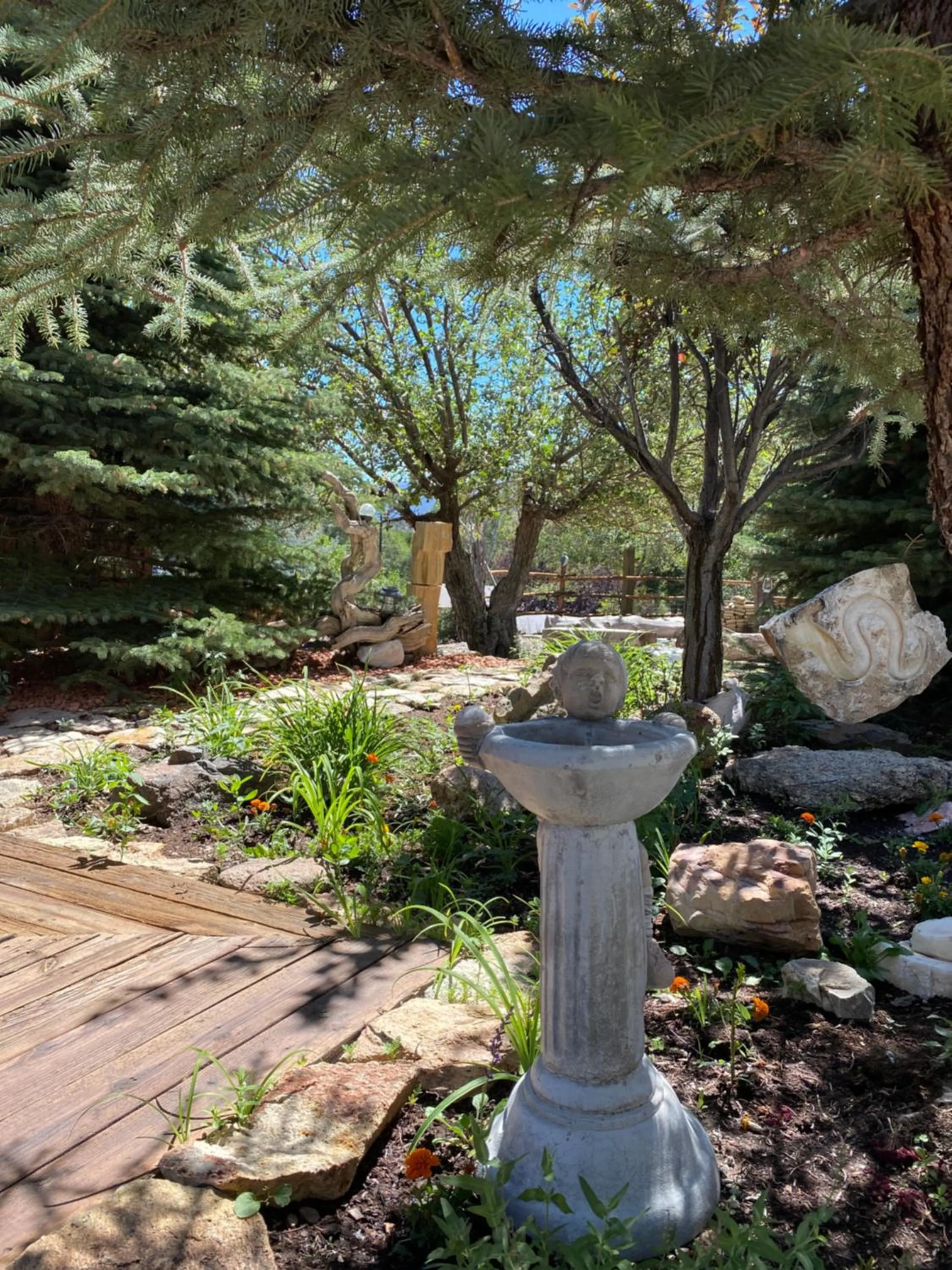 Garden in Browns Canyon Inn