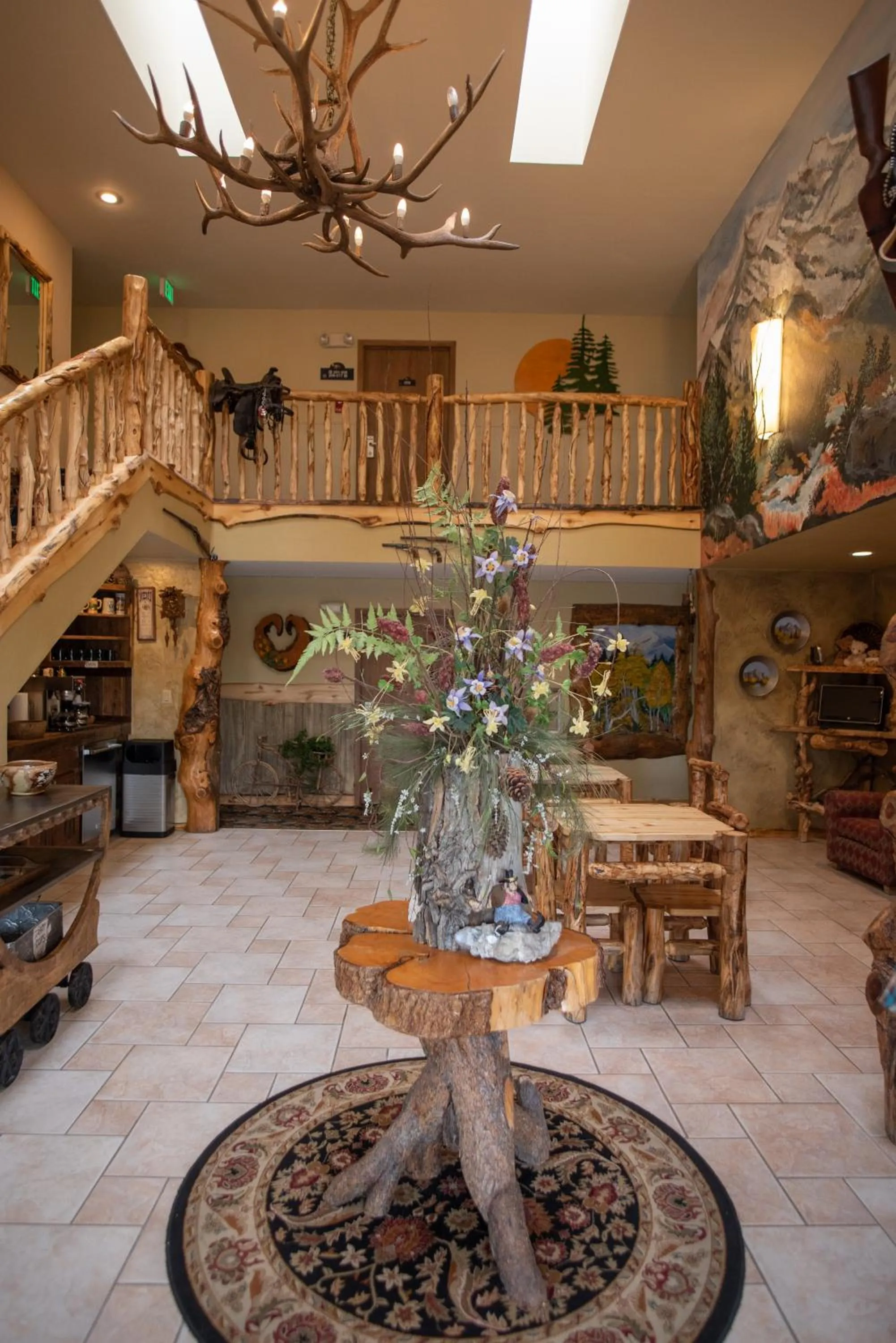 Lobby or reception in Browns Canyon Inn