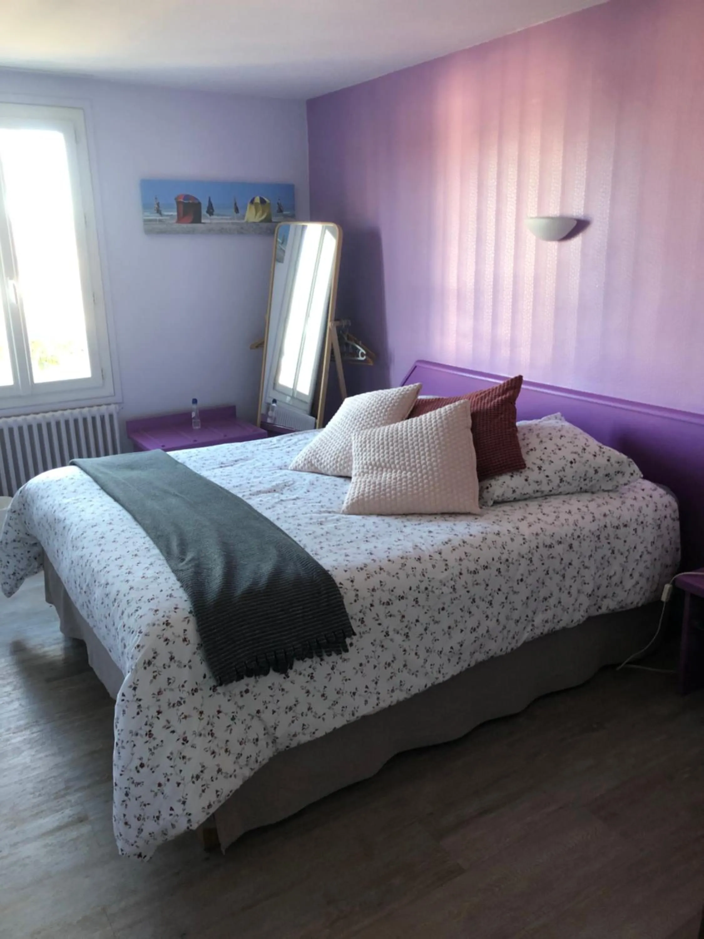 Bed in Hotel la piscine