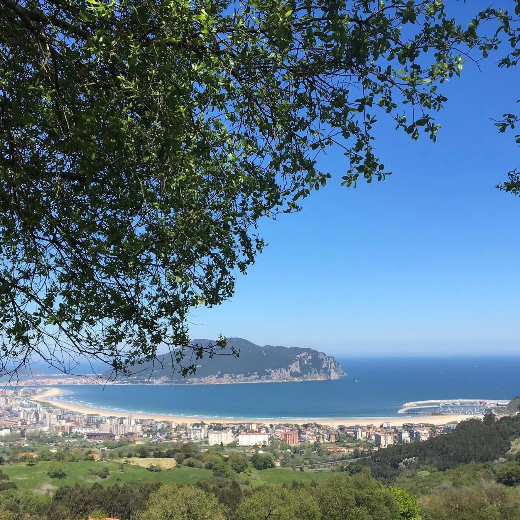 Natural landscape in Posada El Nozal