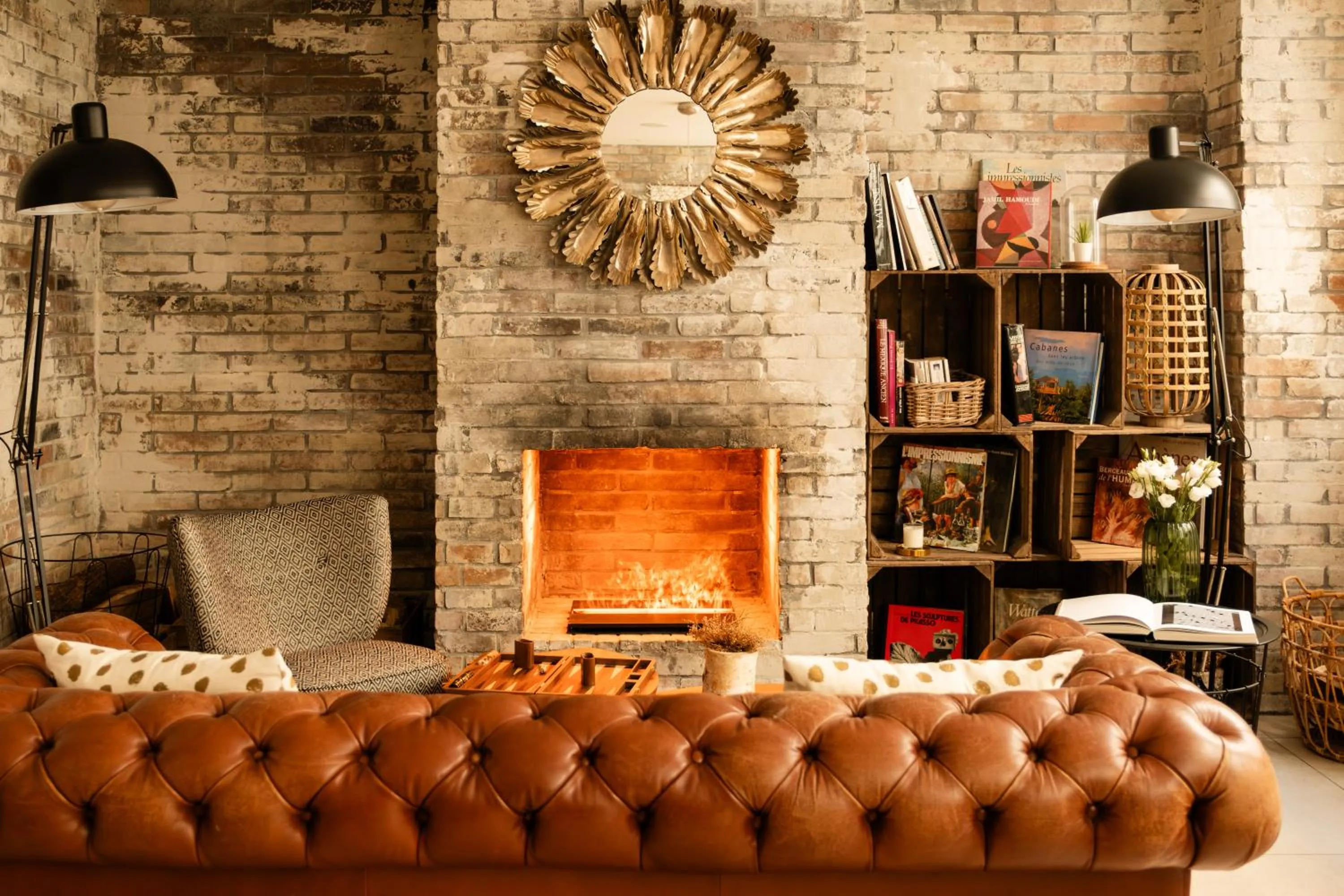 Seating area in 9Hotel Bastille-Lyon