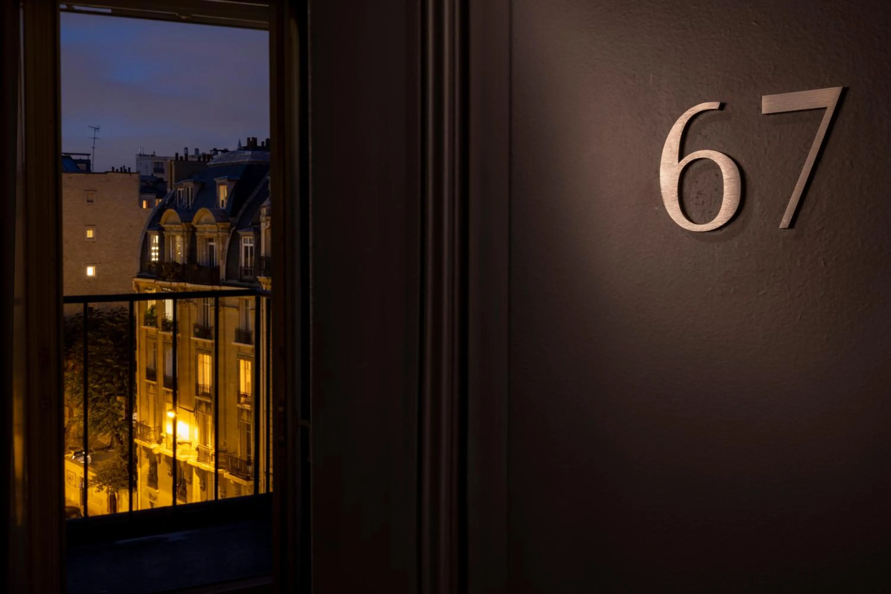Bedroom in Pavillon Monceau