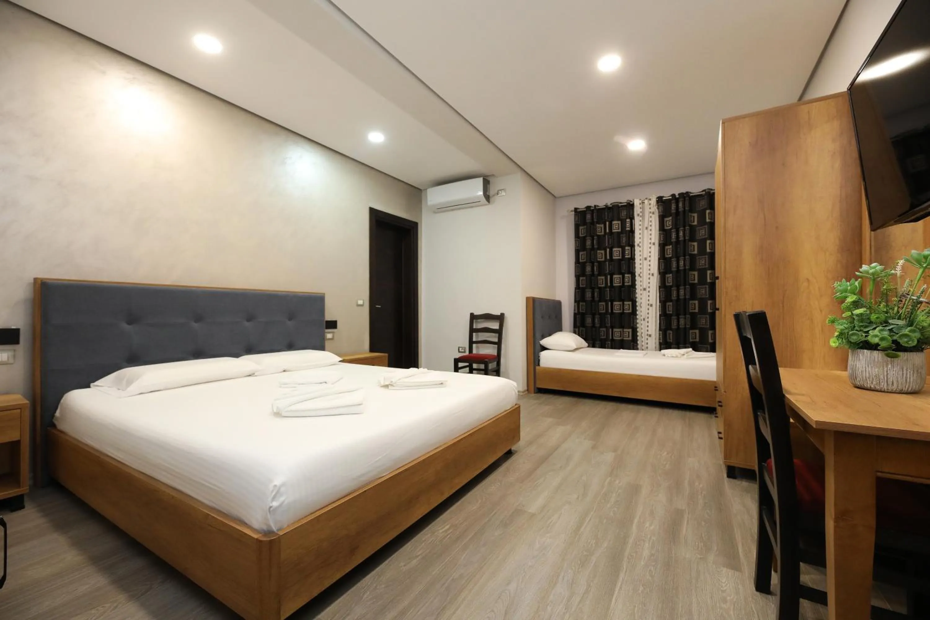 Bed in Hotel Salvadore