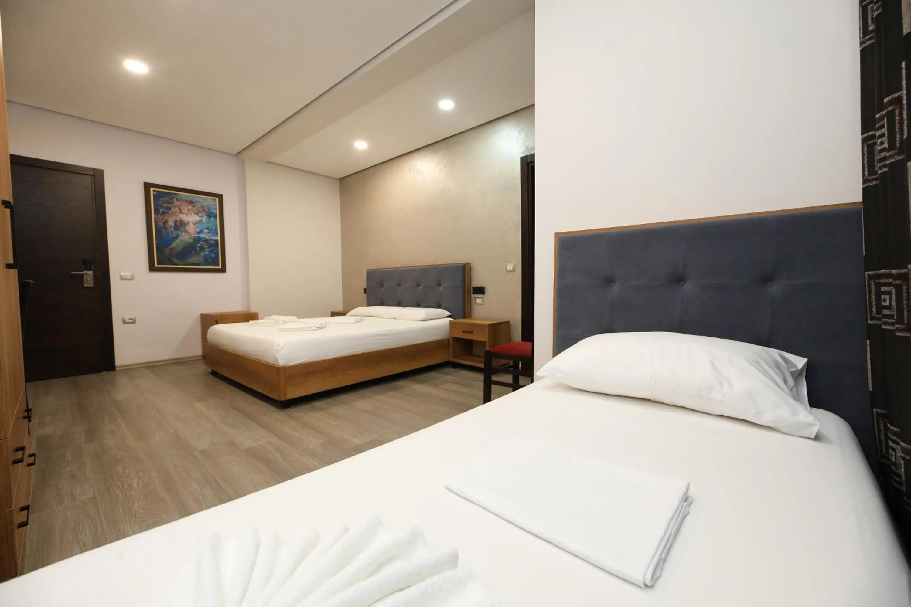 Bed in Hotel Salvadore