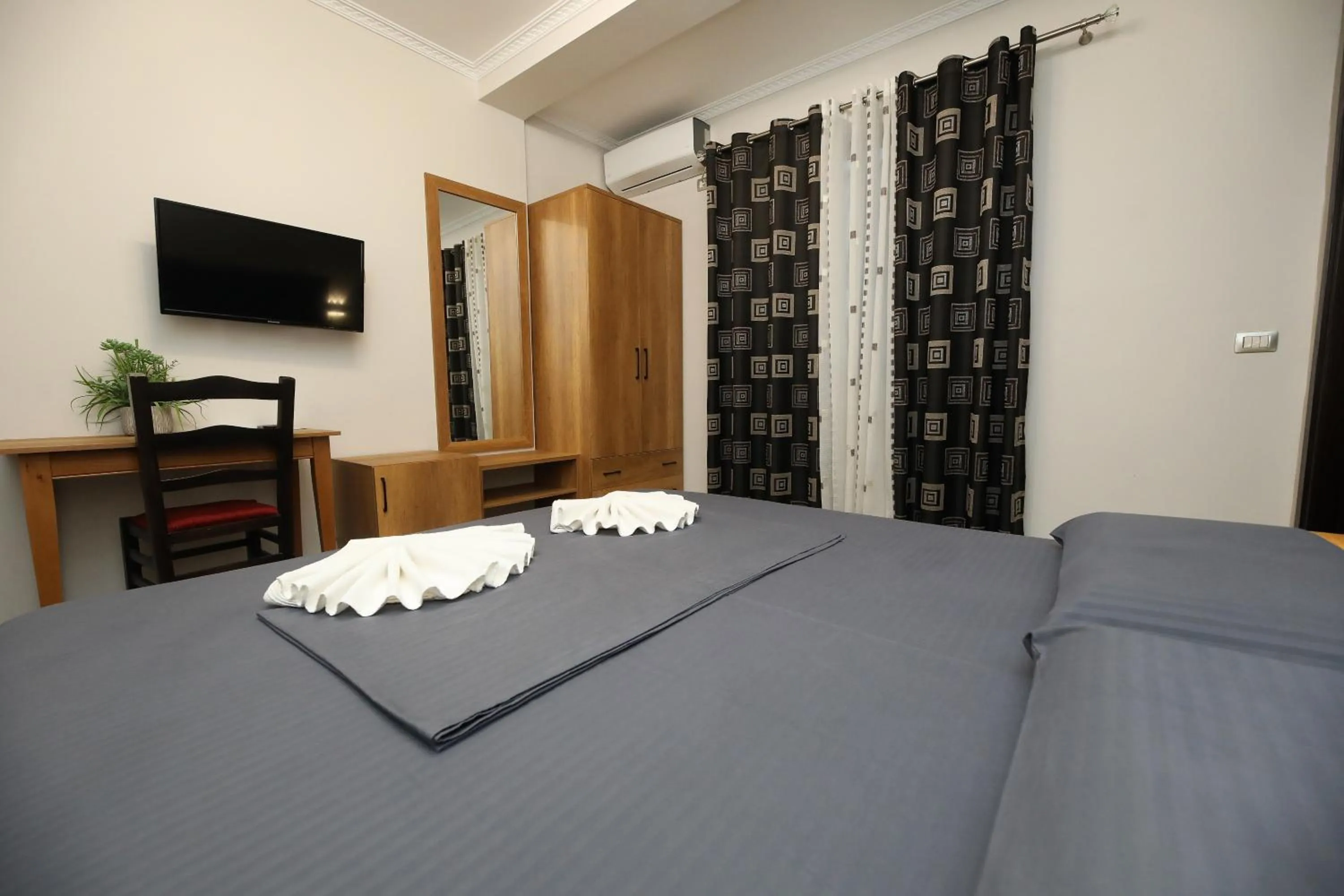 Bed in Hotel Salvadore