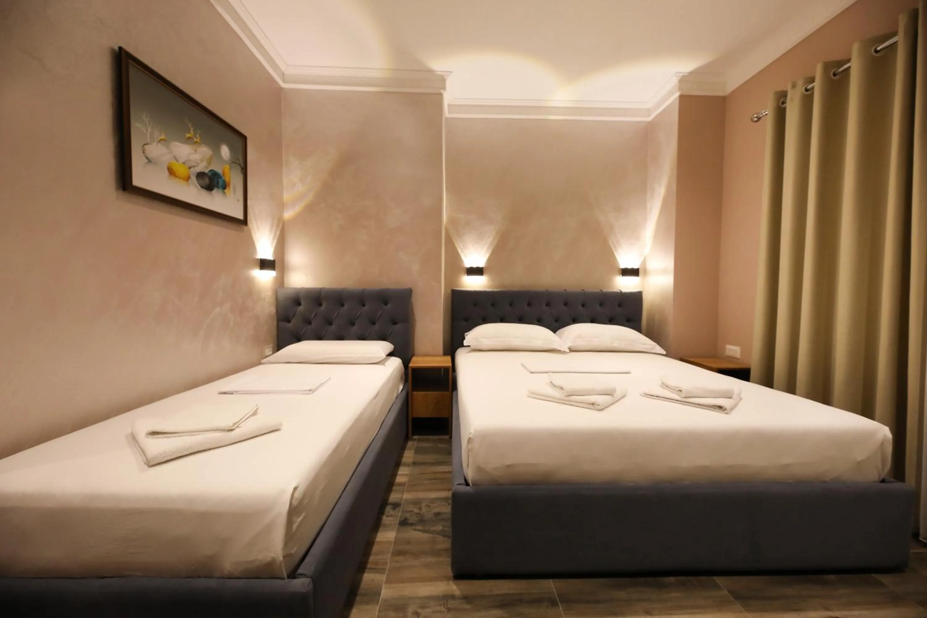 Bed in Hotel Salvadore