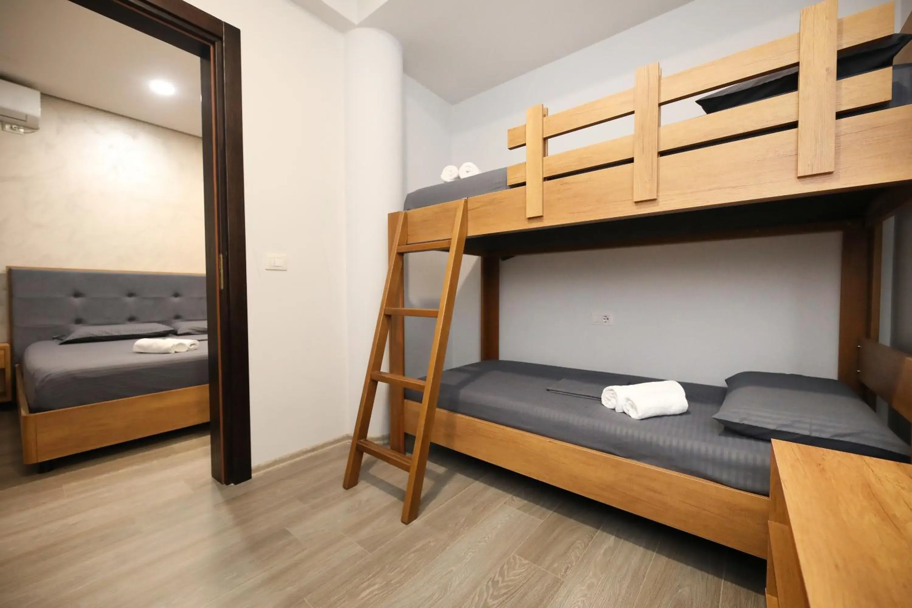 Quadruple Room with Balcony in Hotel Salvadore Quadruple Room with Balcony in Hotel Salvadore