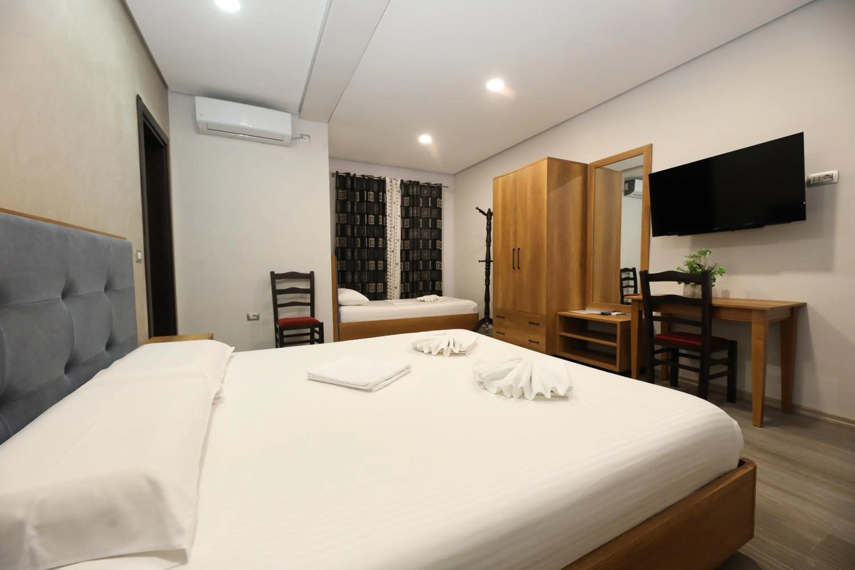 Bed in Hotel Salvadore