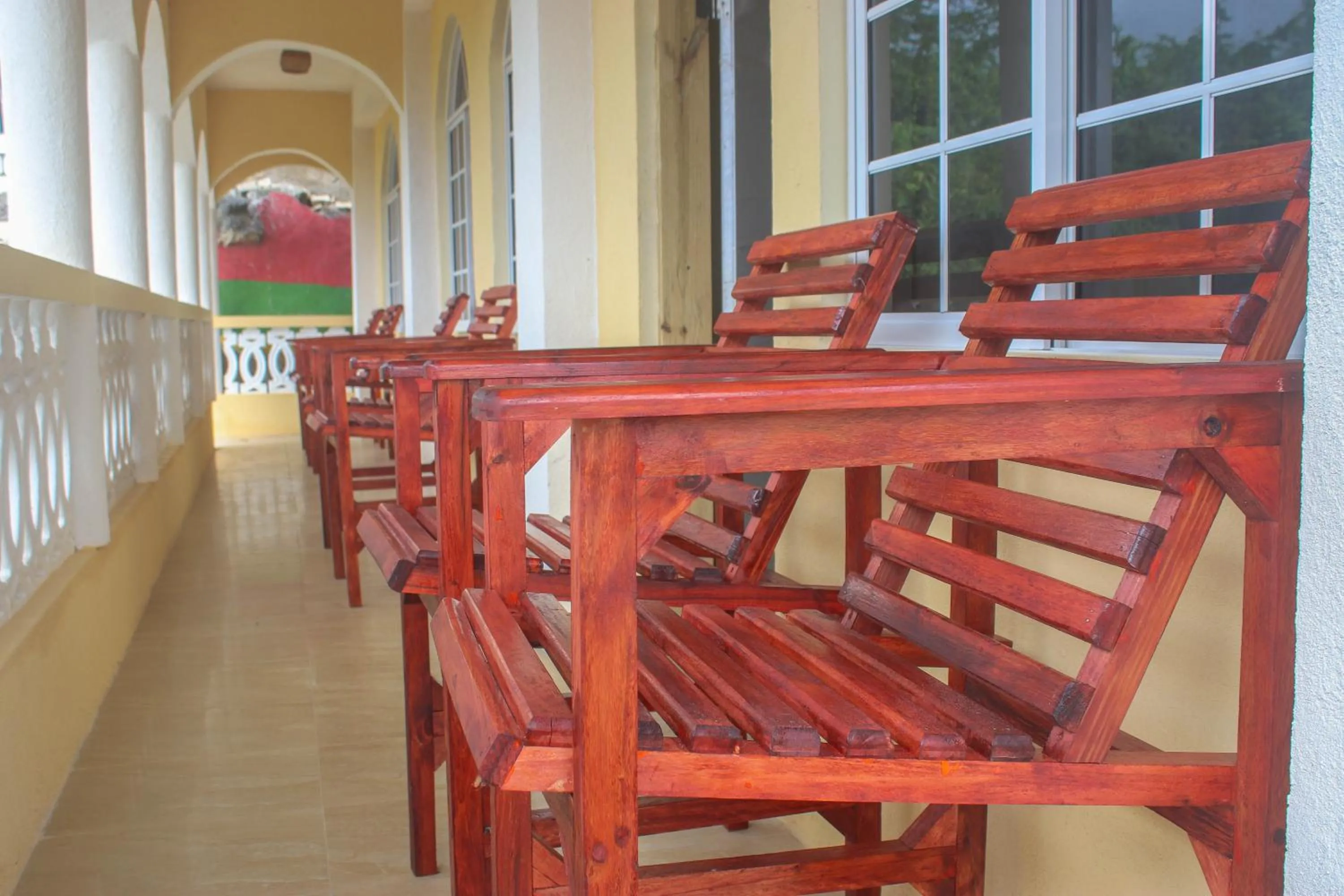 Patio in Solet's Paradise Negril