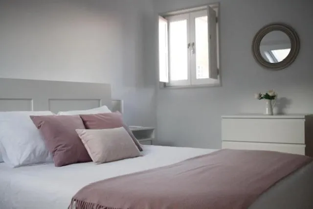 Bed in Apartamento Noia Centro Izqda