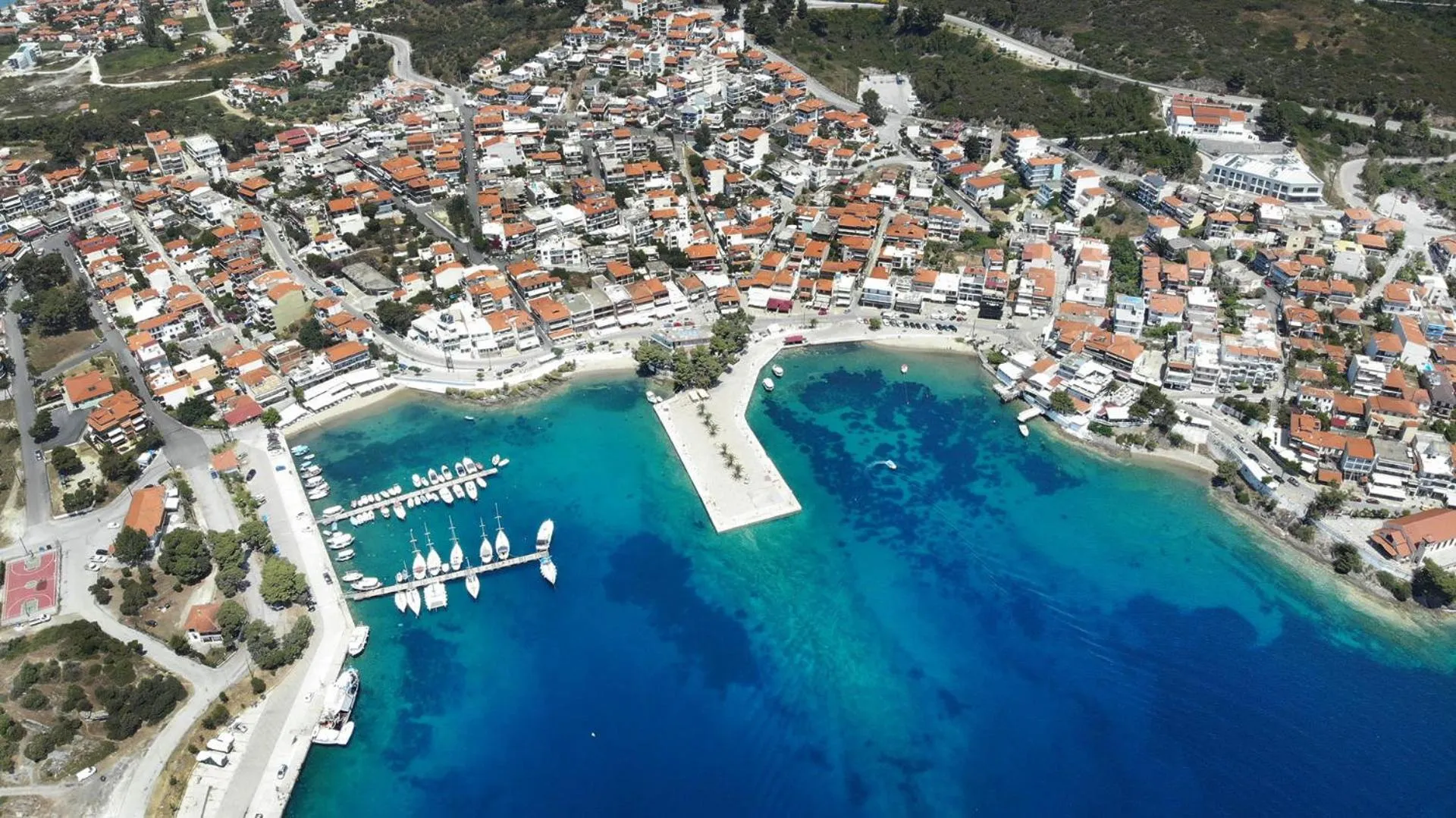 Bird's eye view in Sunshine Apartments