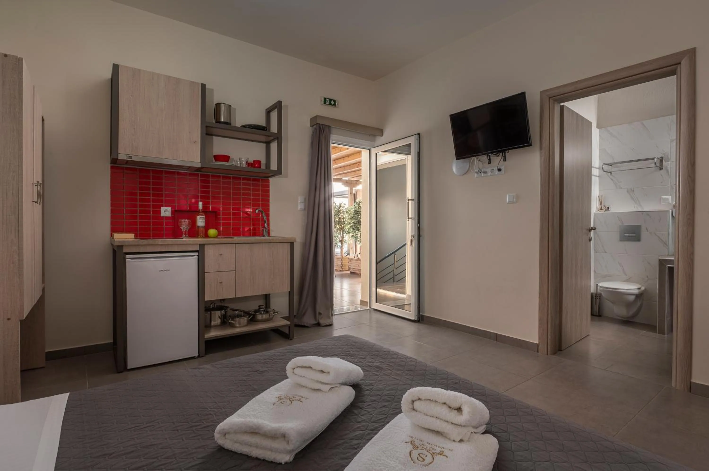 Bed in Sunshine Apartments