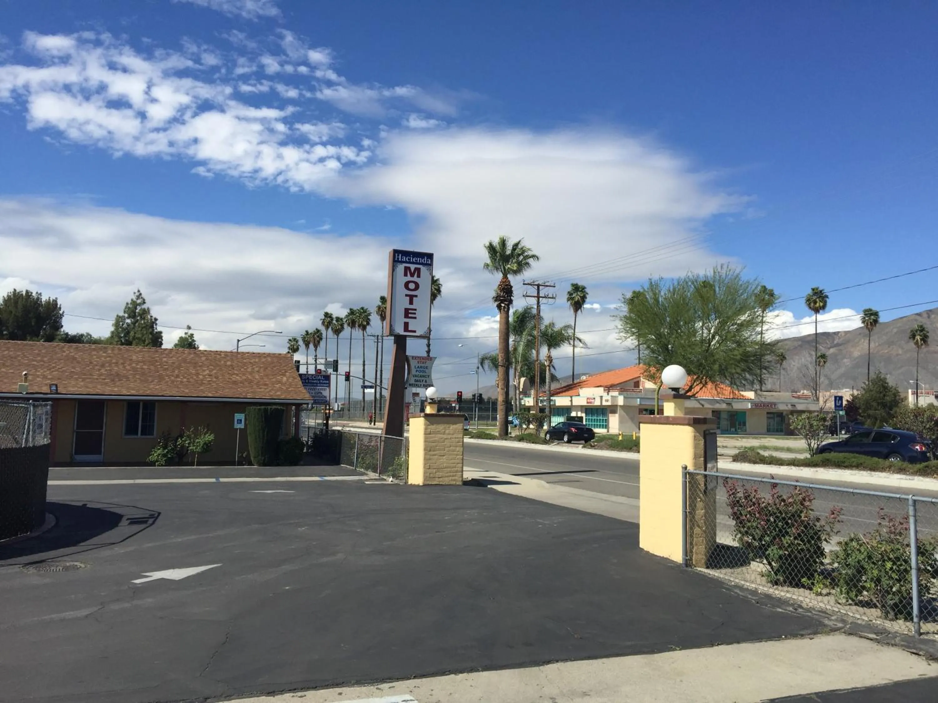 Property building in Hacienda Motel