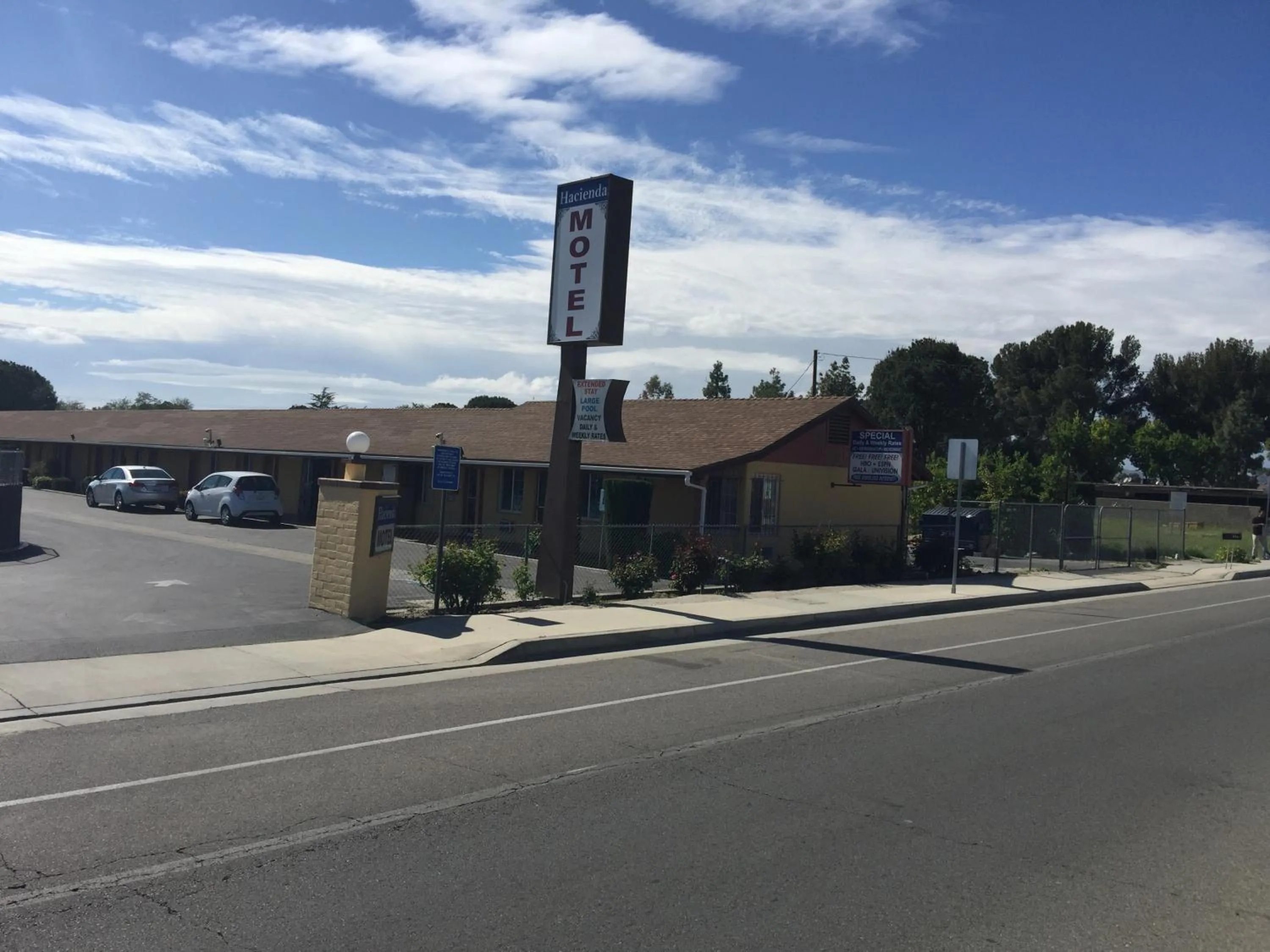 Property building in Hacienda Motel