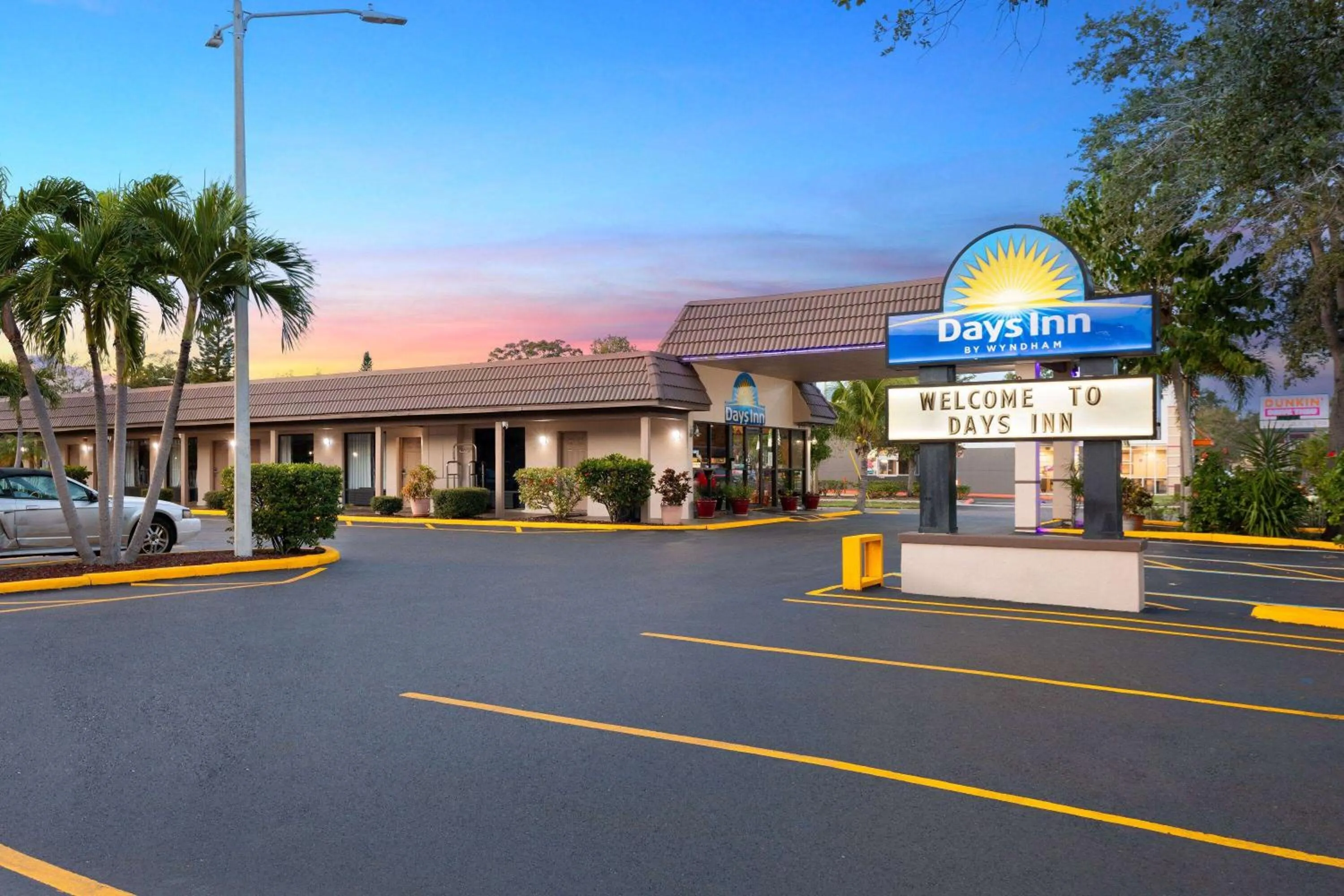 Property building in Days Inn by Wyndham St. Petersburg Central