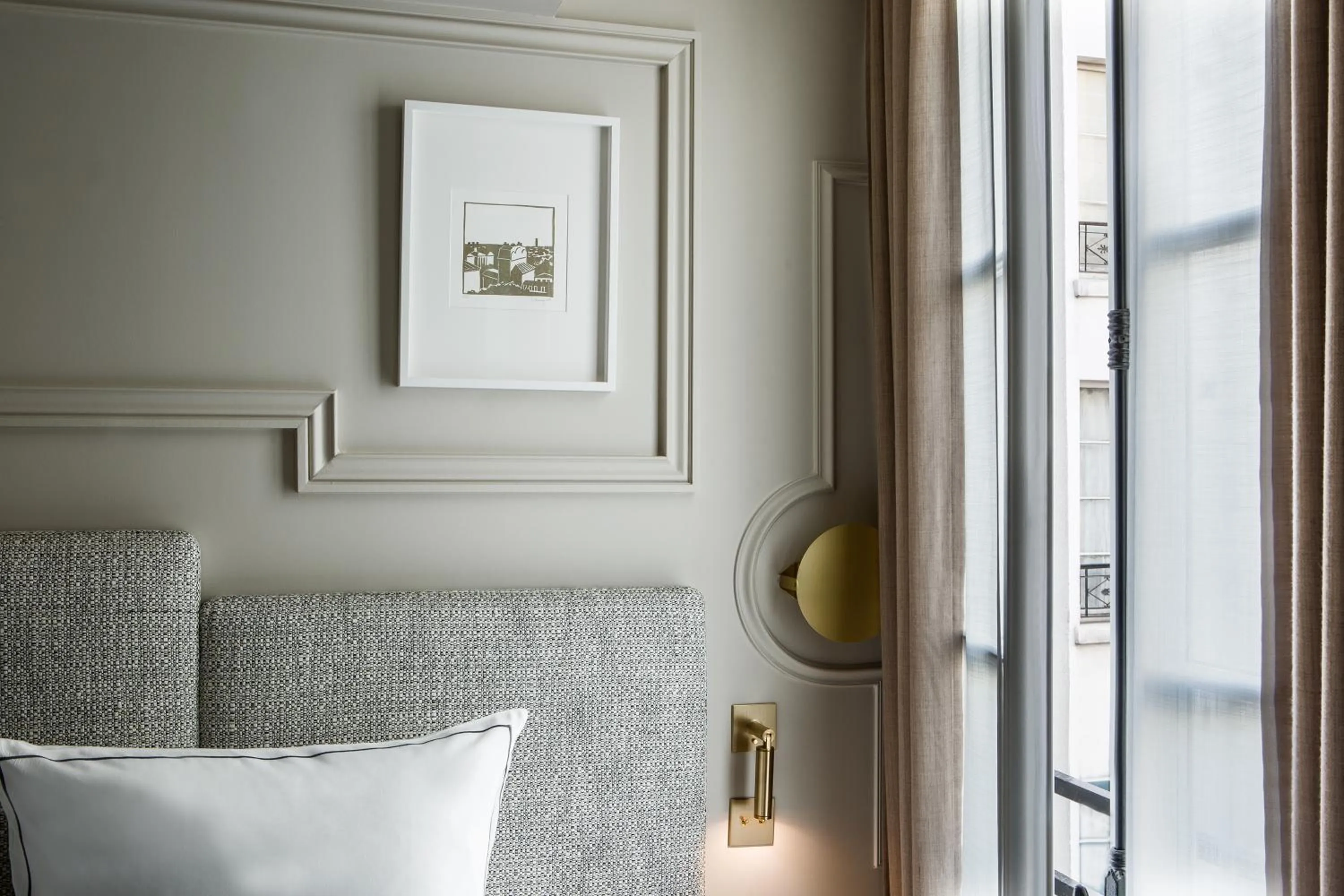 Decorative detail in Maison Armance - Esprit de France