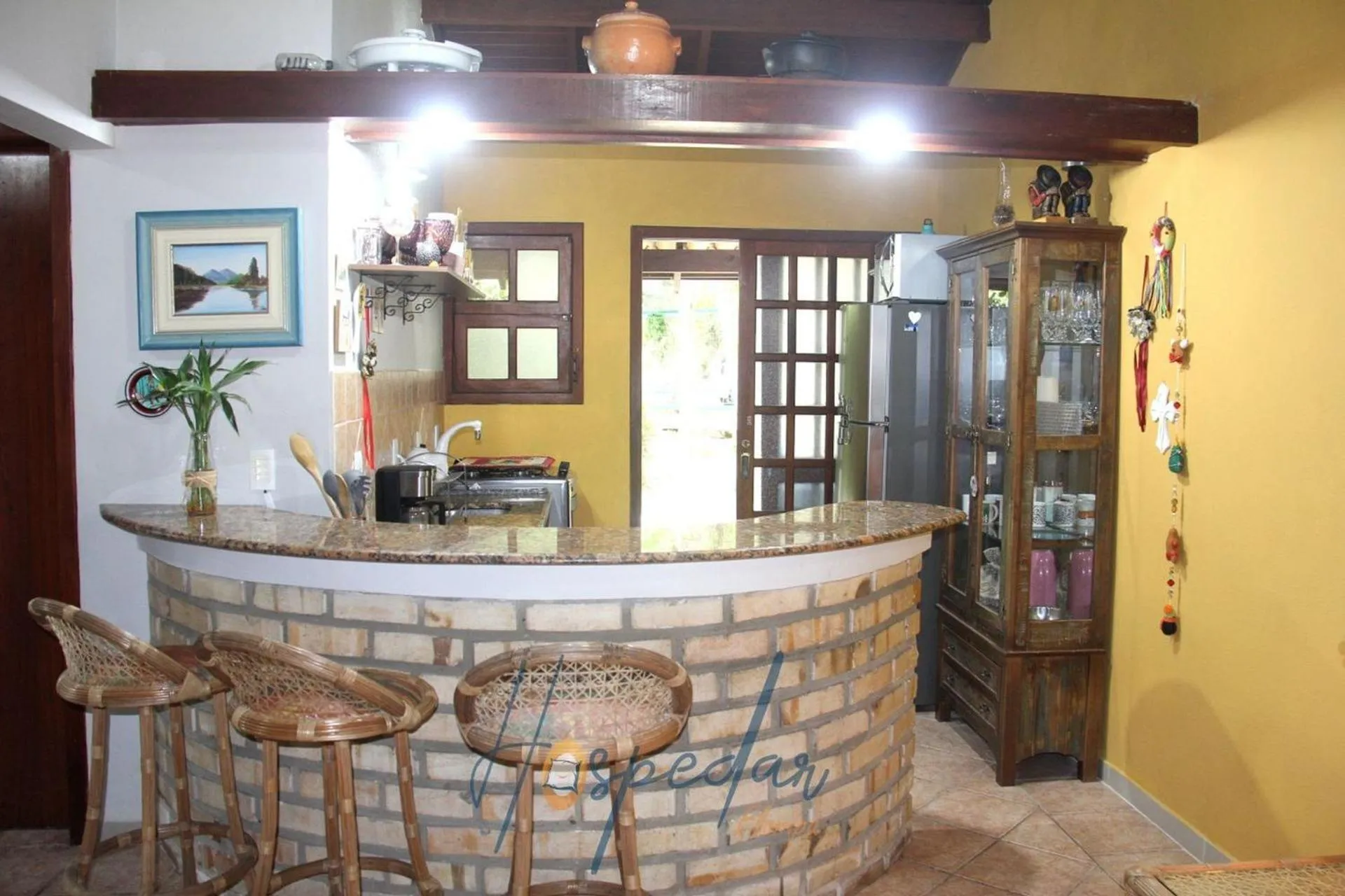 Kitchen or kitchenette in Saint Germain - Lagoa da Conceição