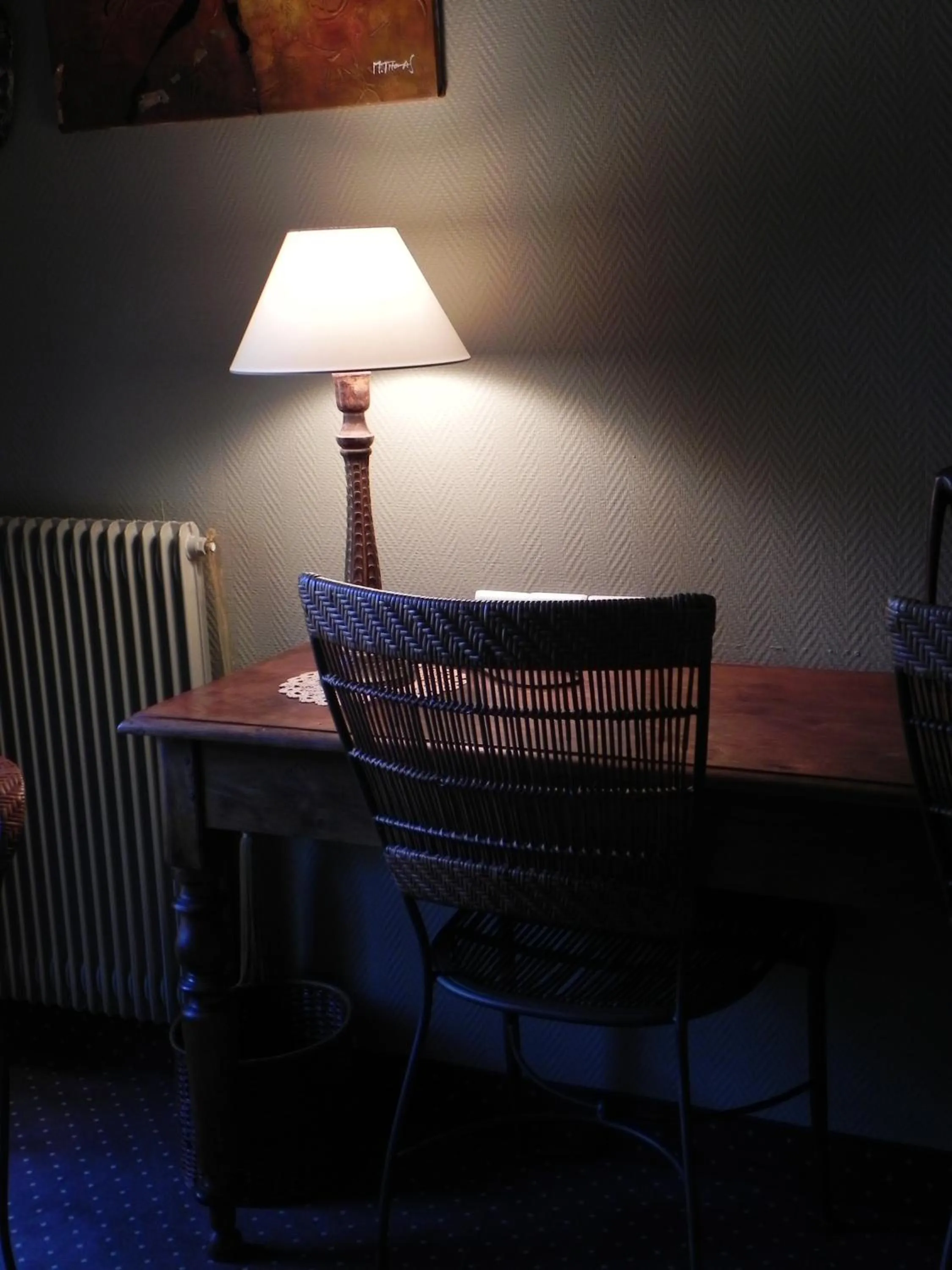 Decorative detail in Le Manoir de l'antiquité