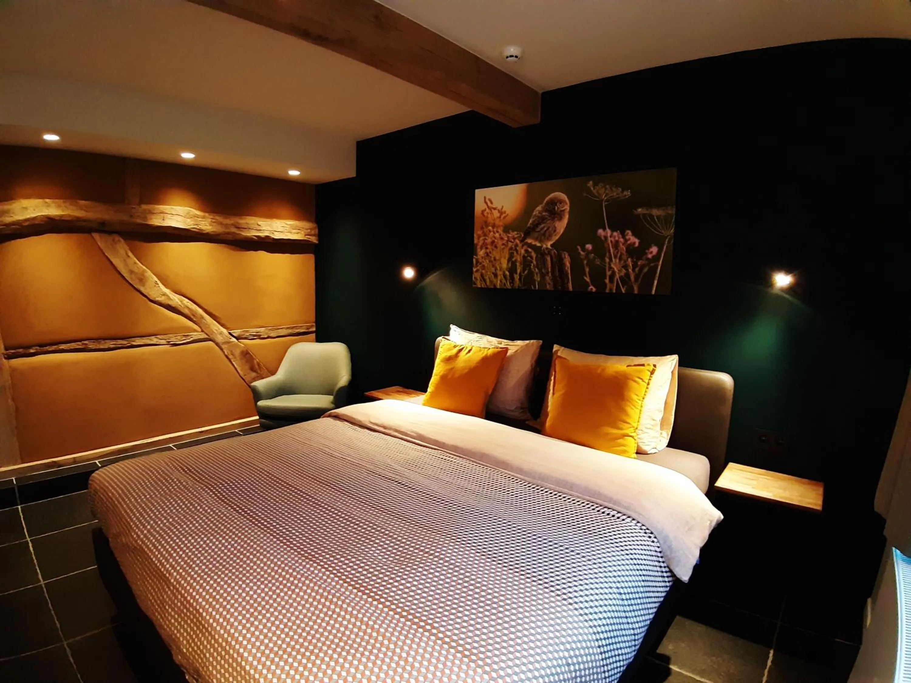 Bedroom, Bed in De Bonderbei