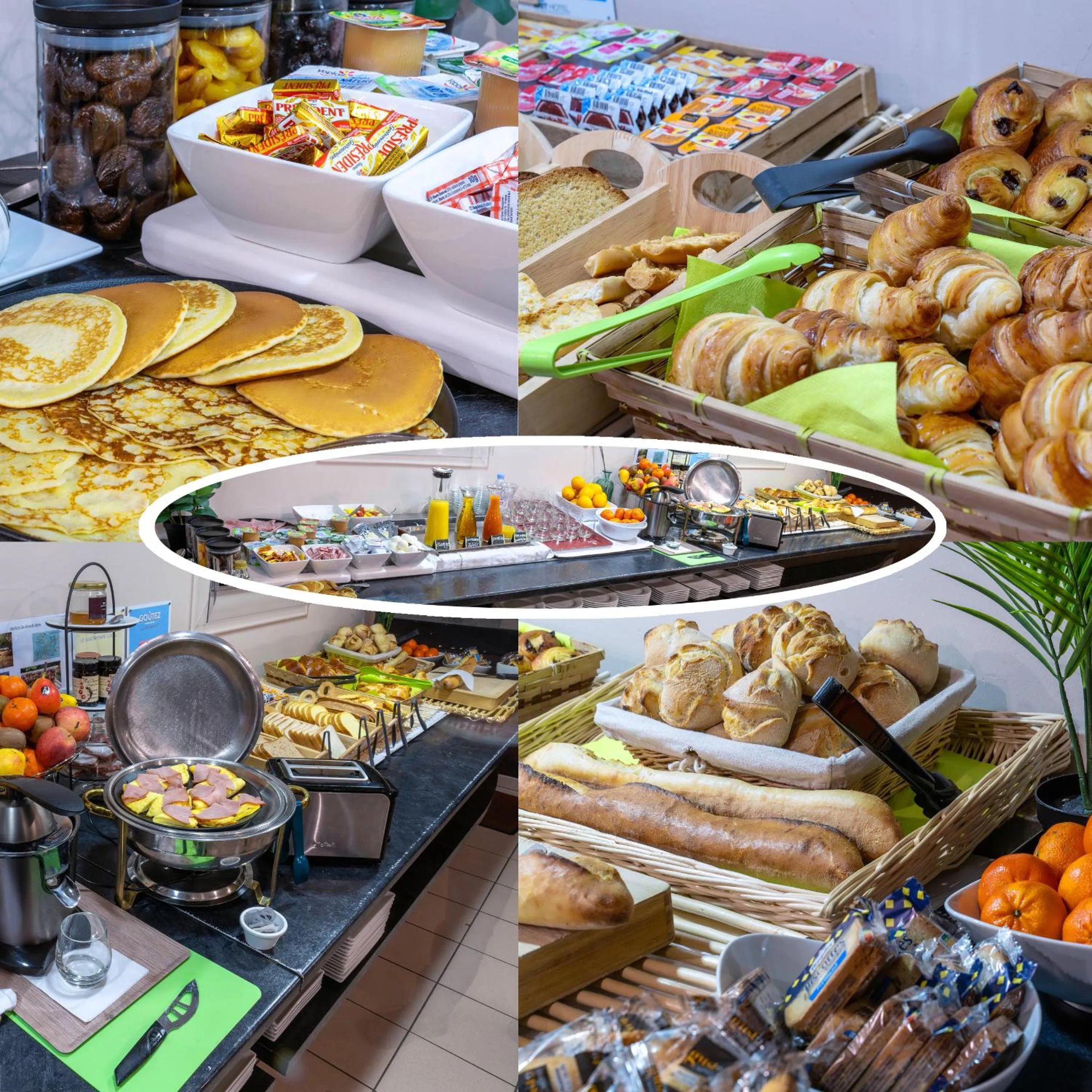 Breakfast in Brit Hotel Reims La Pompelle