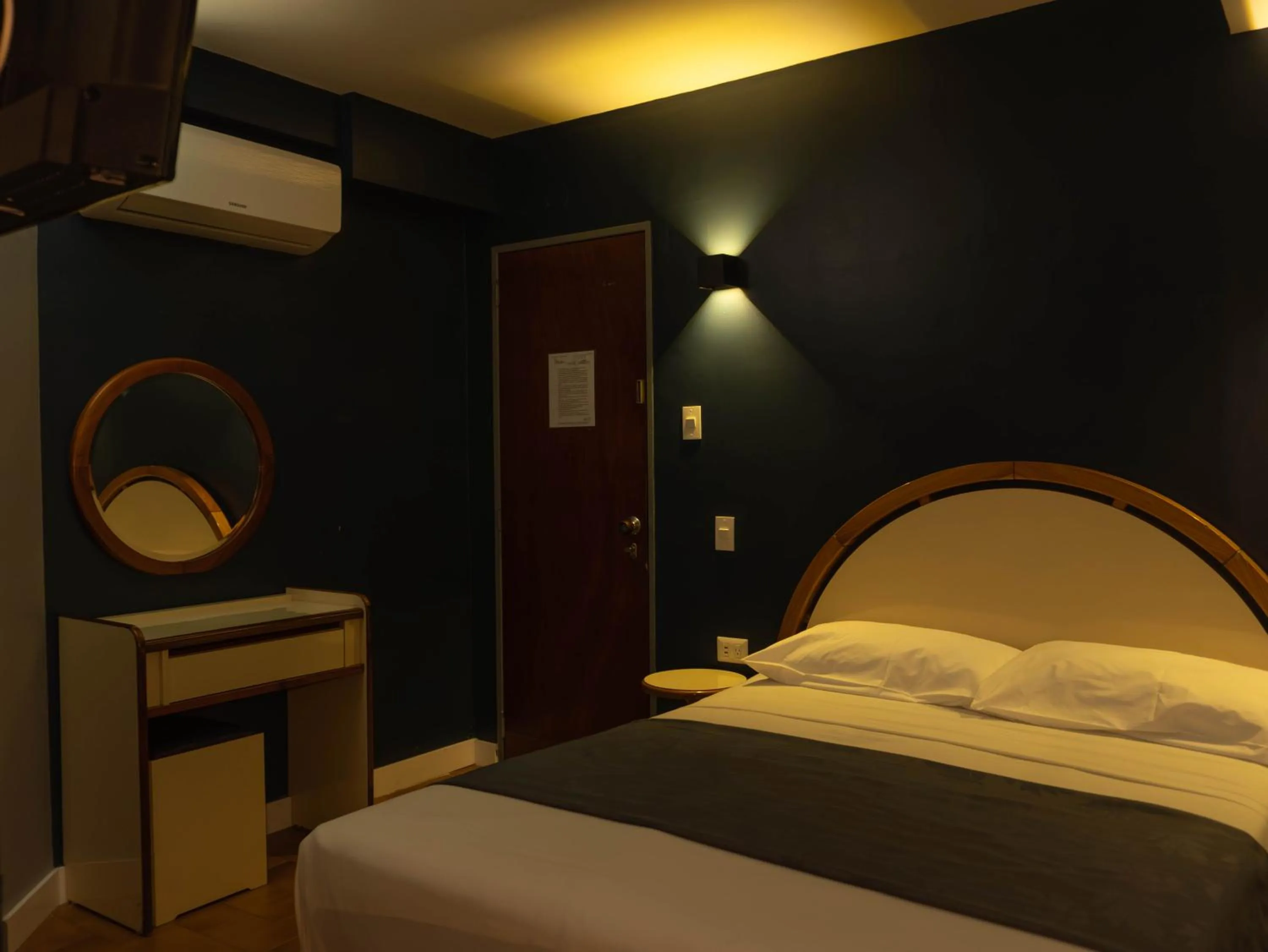 Bed in Hotel El Arroyo