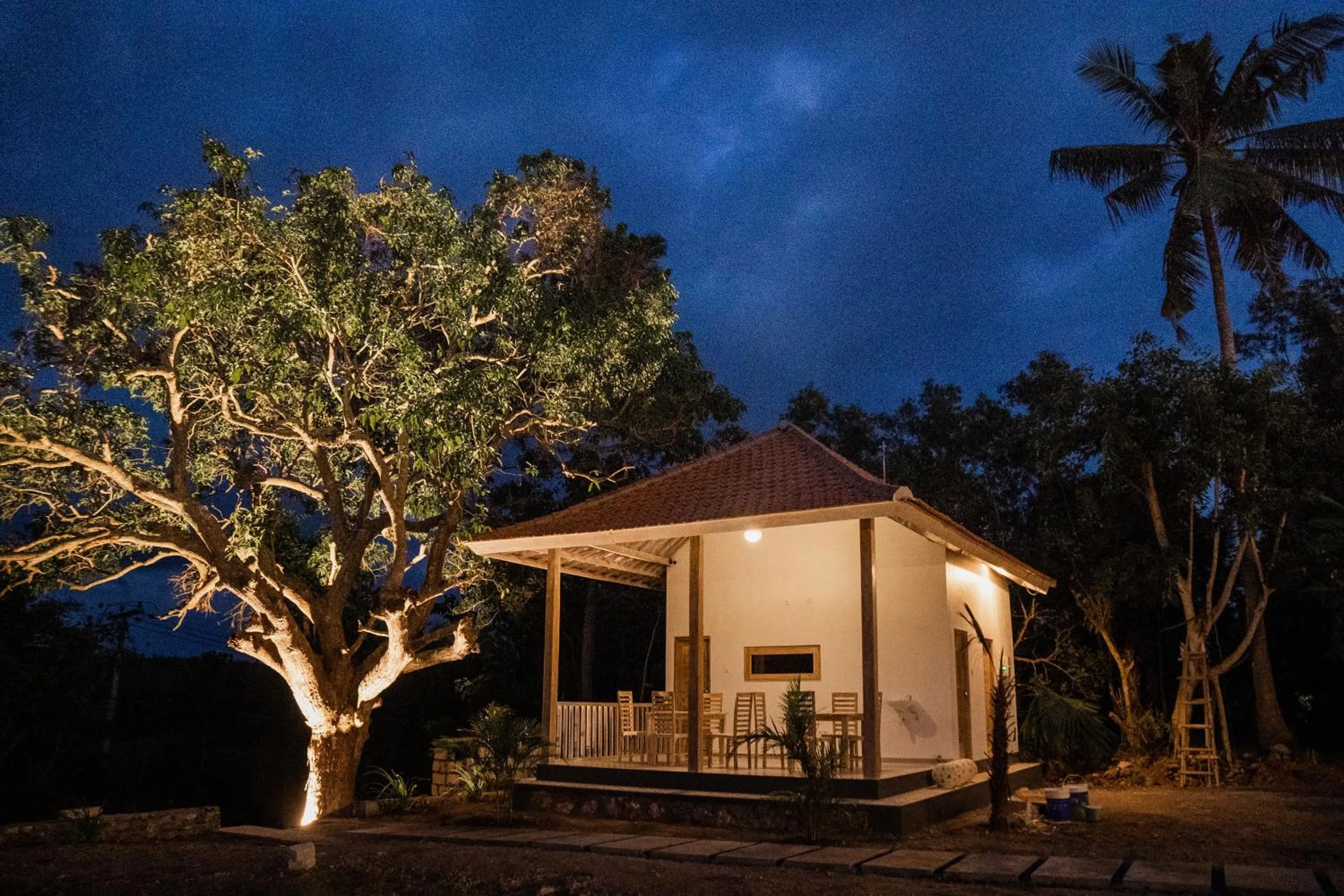 Lobby or reception in Kayu Kuning Cottage