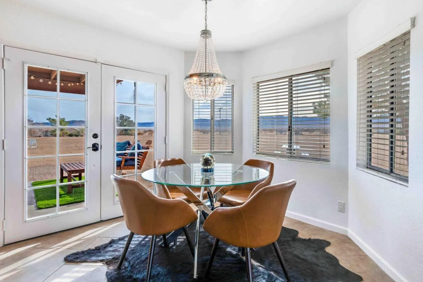 Dining area in The Castle House Estate