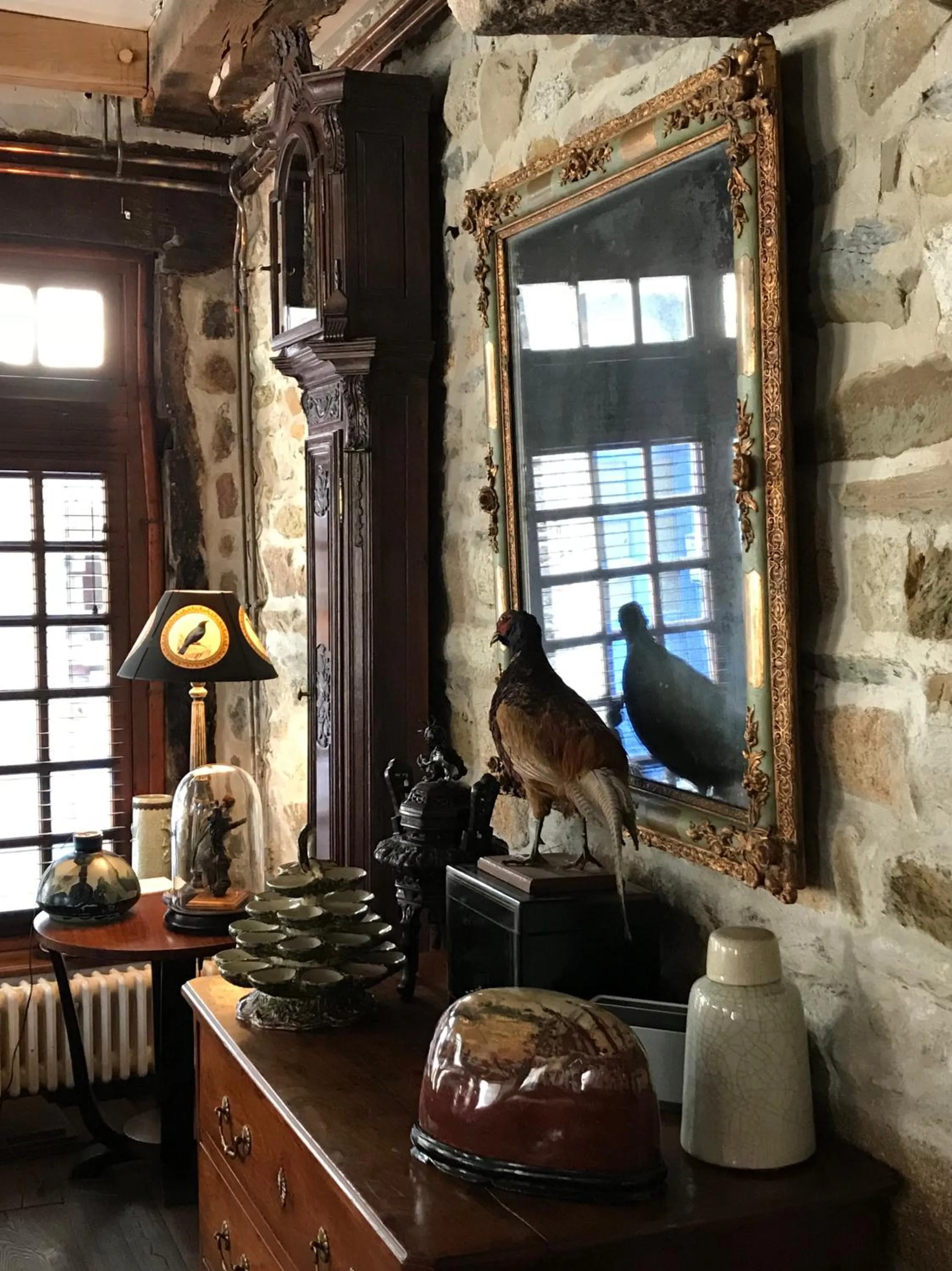 Decorative detail in B&B du Cloître