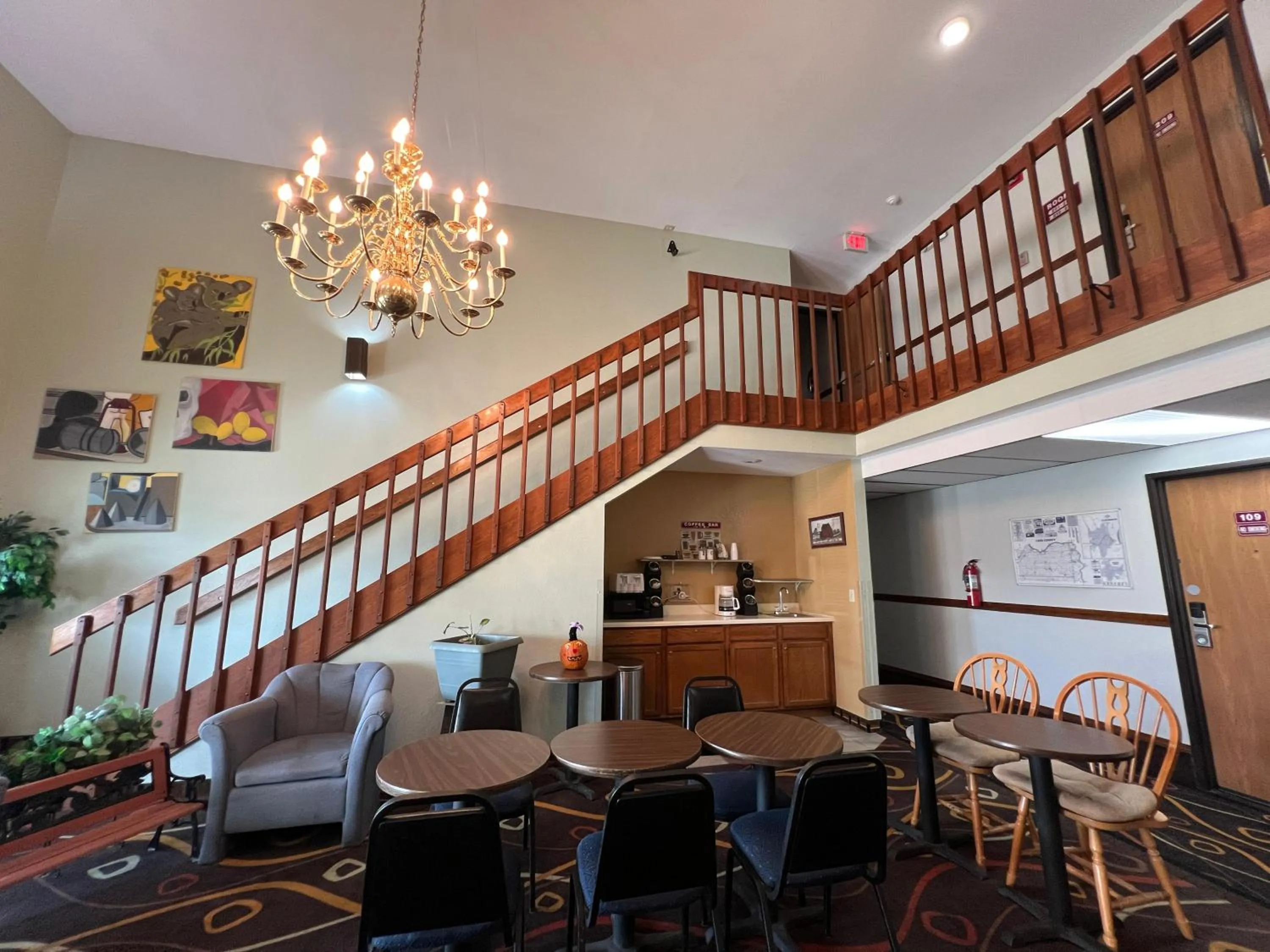 Lobby or reception in Deluxe Inn Capital O Nebraska City I 29