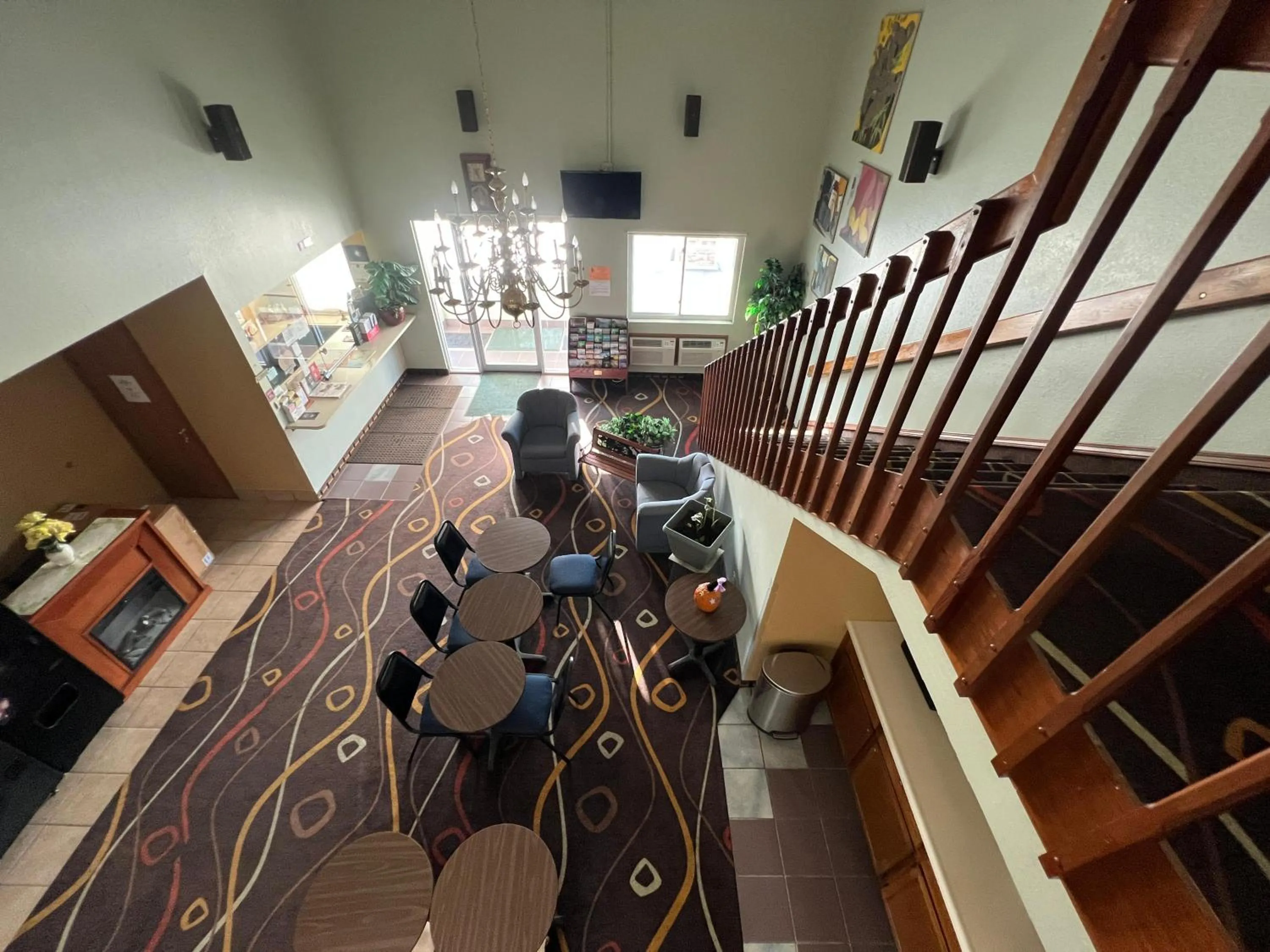 Lobby or reception in Deluxe Inn Capital O Nebraska City I 29