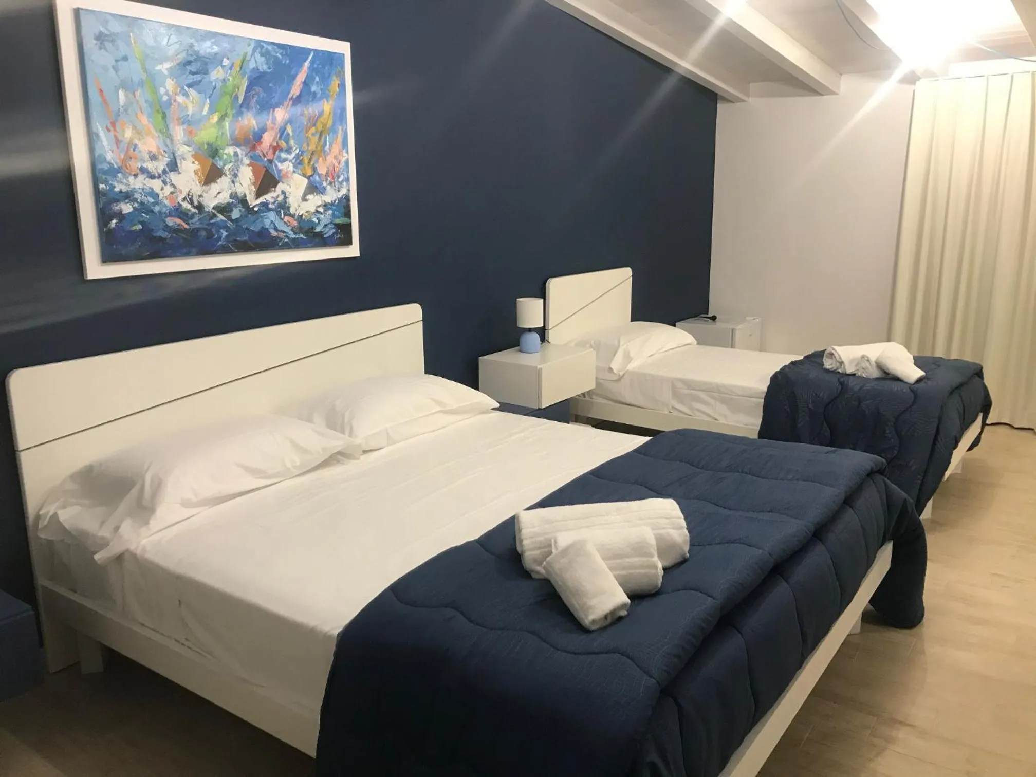 Bed in B & B Vittorio Emanuele