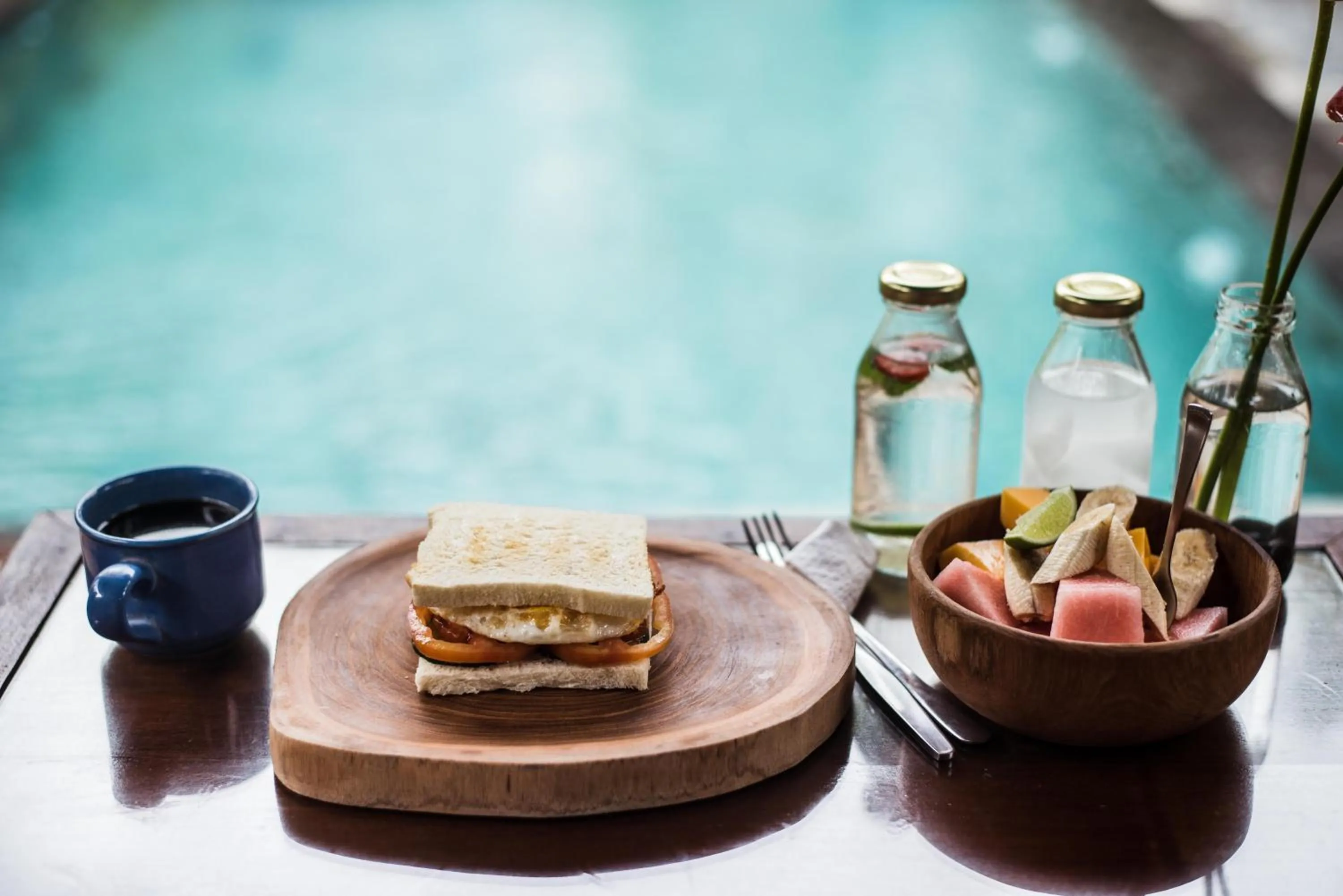 Food and drinks in Arana Garden Ubud