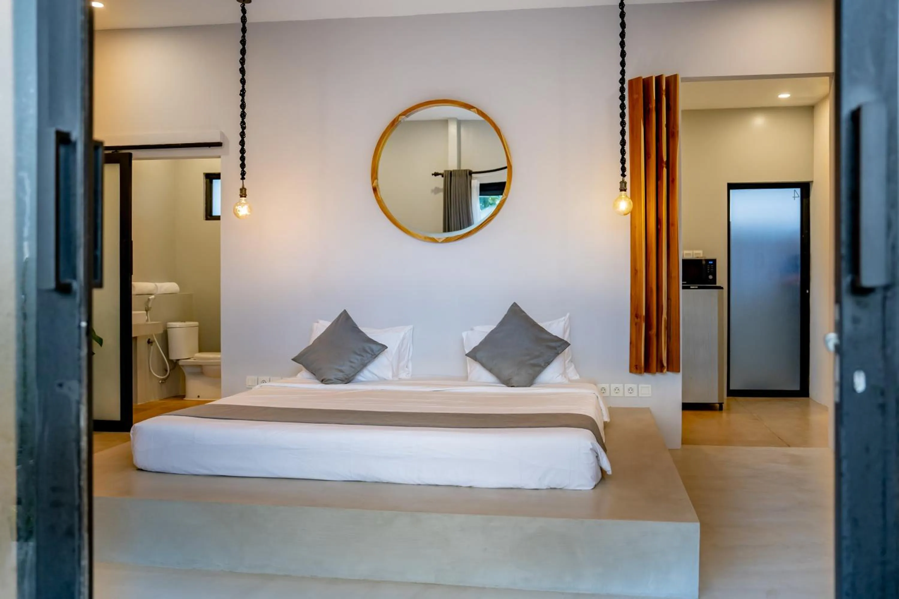 Bed in Canggu Dream Studios & Villas