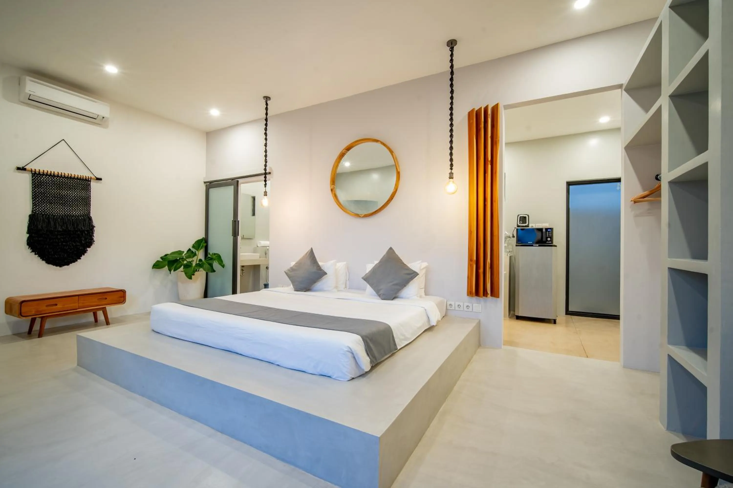 Bed in Canggu Dream Studios & Villas