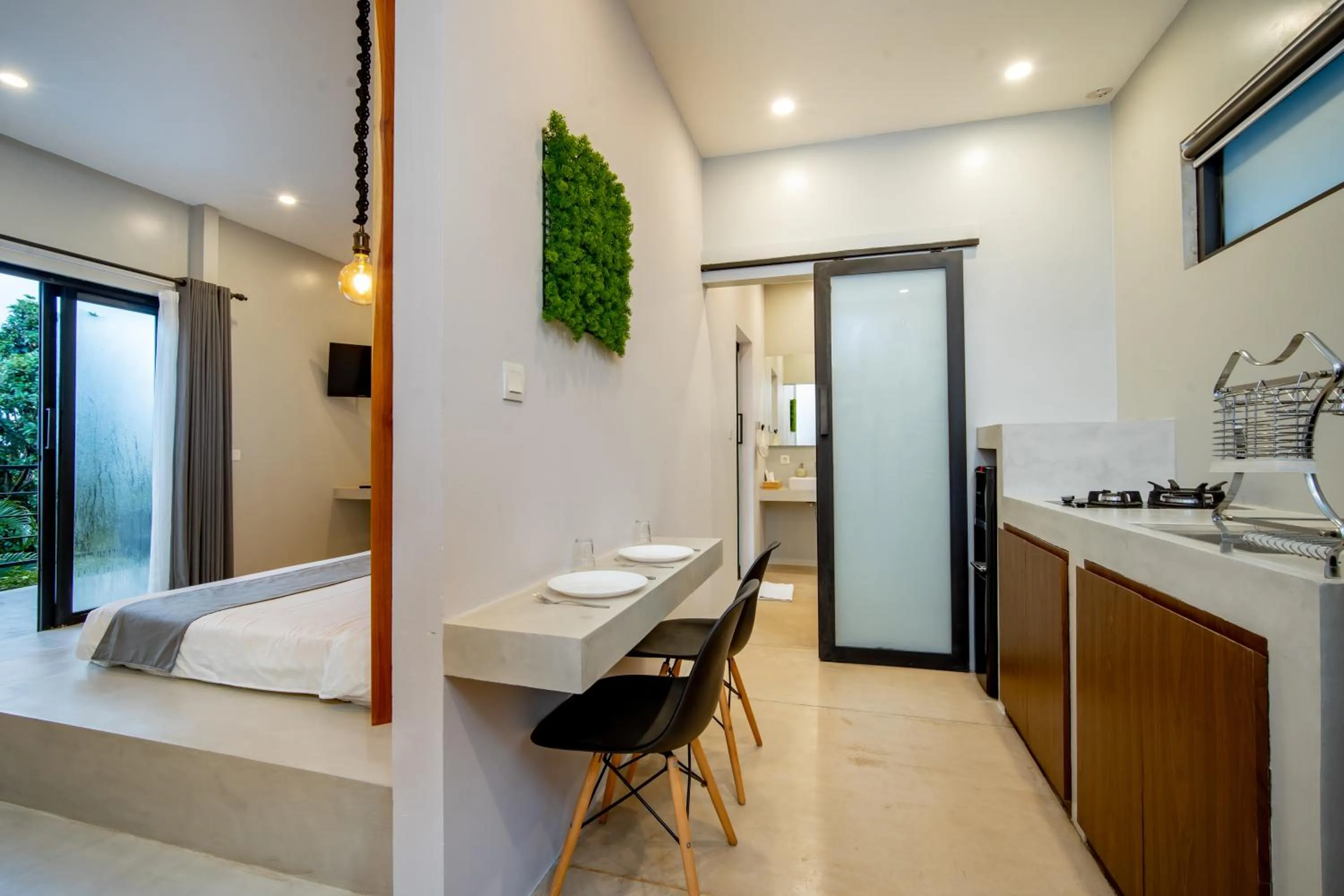 Bed in Canggu Dream Studios & Villas