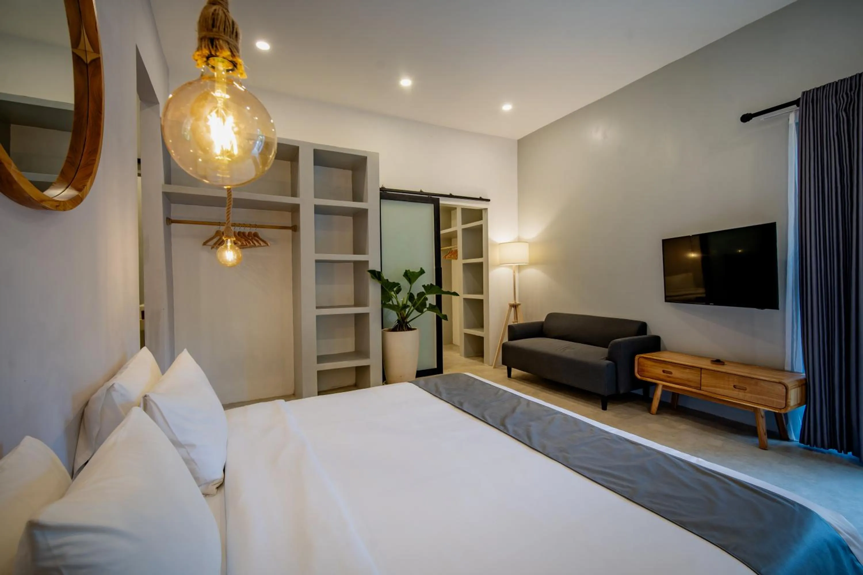 Bed in Canggu Dream Studios & Villas