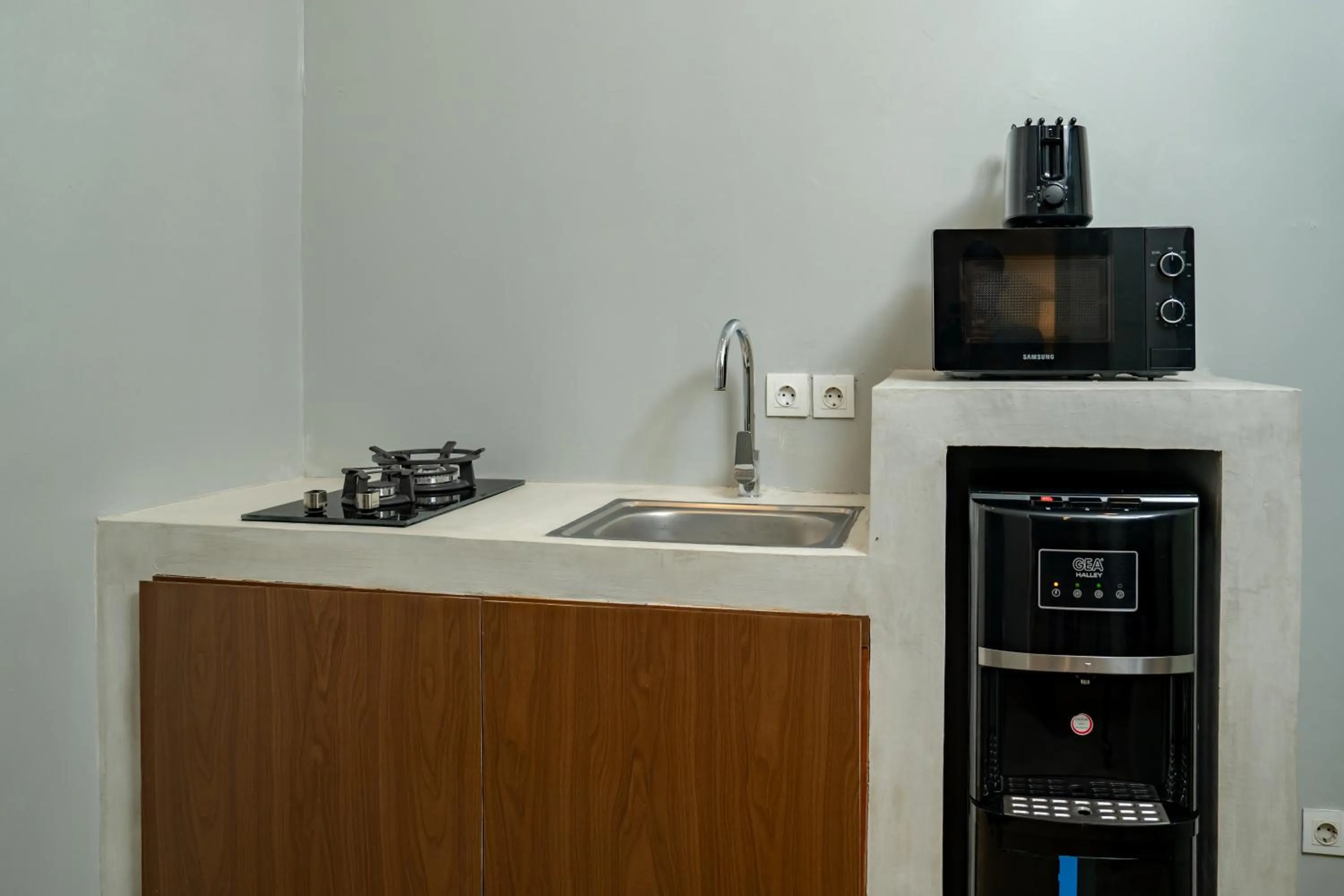 Kitchen or kitchenette in Canggu Dream Studios & Villas