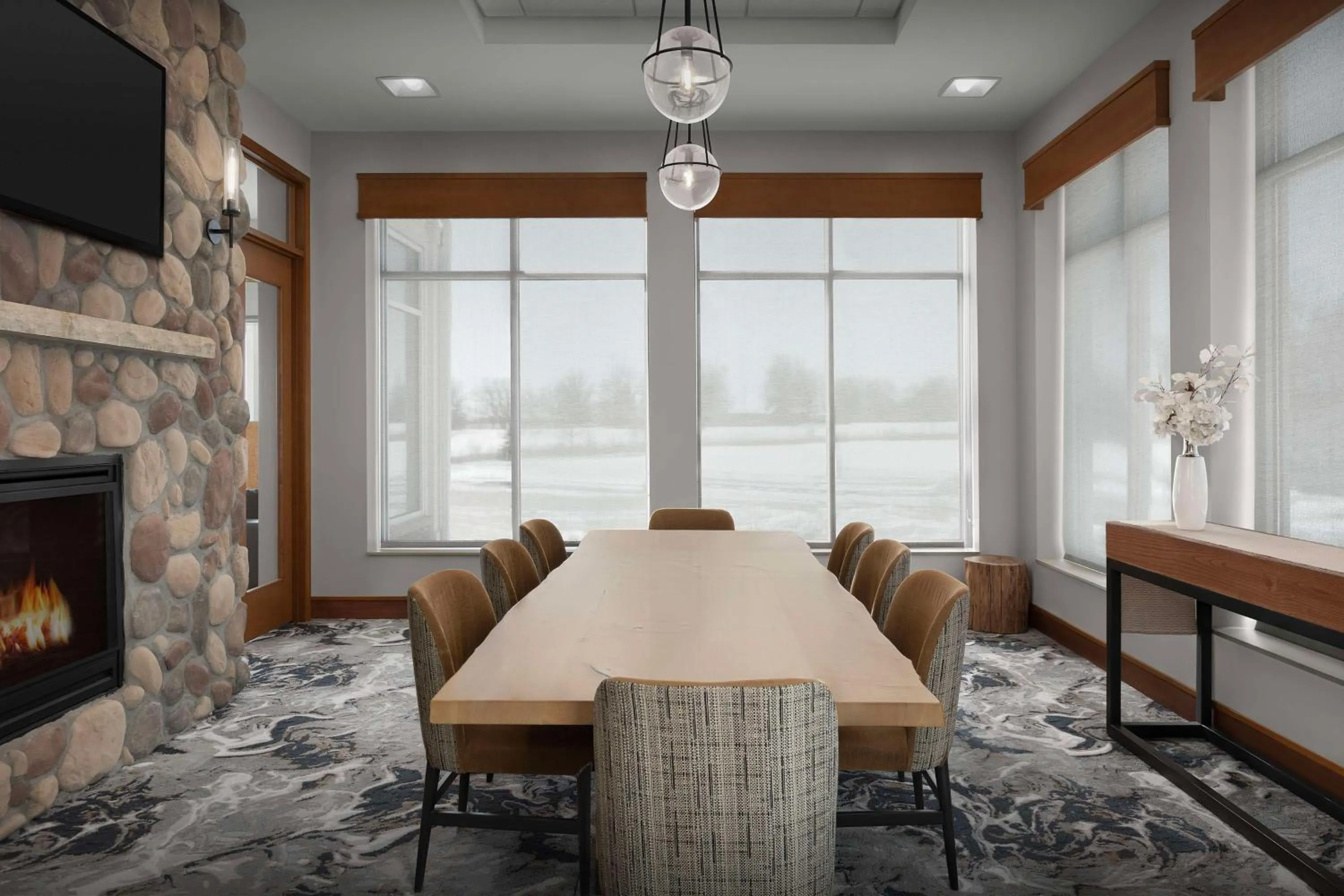 Meeting/conference room in Hilton Garden Inn Cedar Falls Conference Center